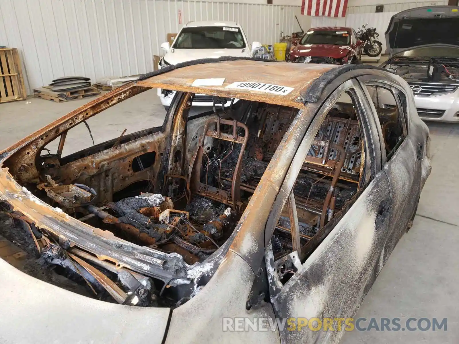 10 Photograph of a damaged car JTDKDTB39K1623183 TOYOTA PRIUS 2019