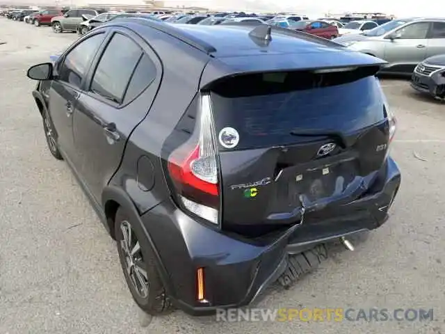 3 Photograph of a damaged car JTDKDTB3XK1622141 TOYOTA PRIUS 2019