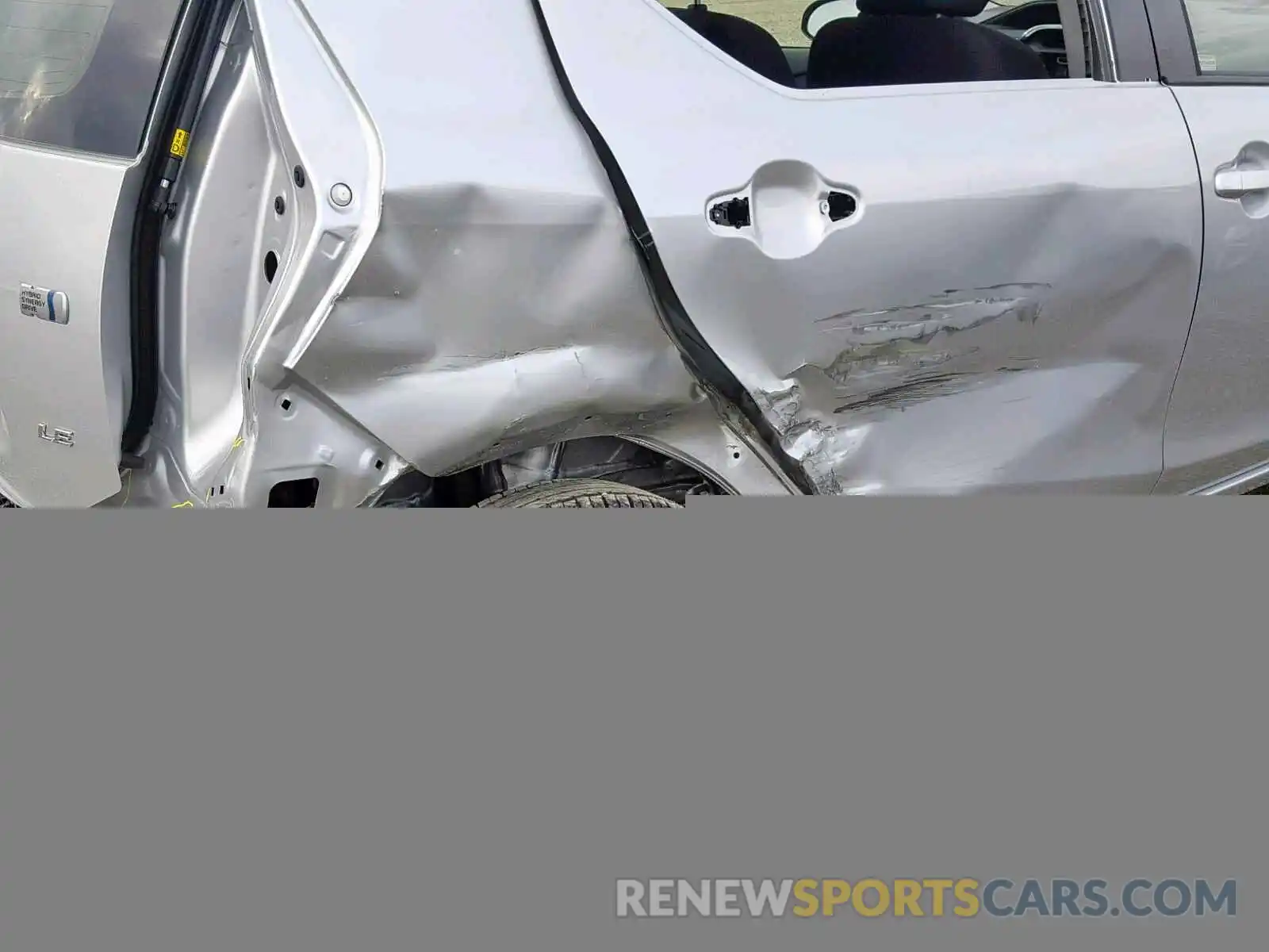 9 Photograph of a damaged car JTDKDTB3XK1623628 TOYOTA PRIUS 2019