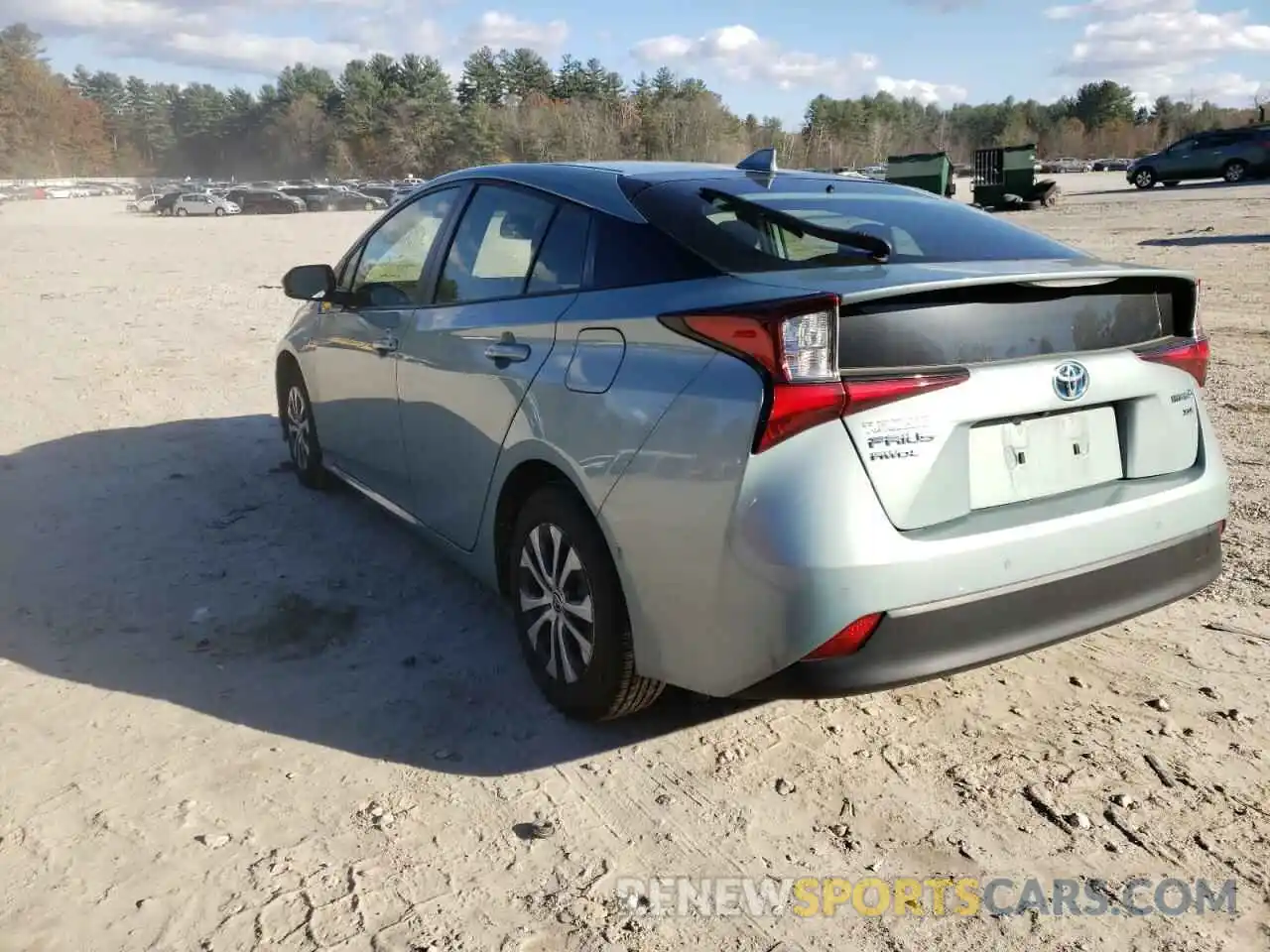 3 Photograph of a damaged car JTDL9RFU0K3001037 TOYOTA PRIUS 2019