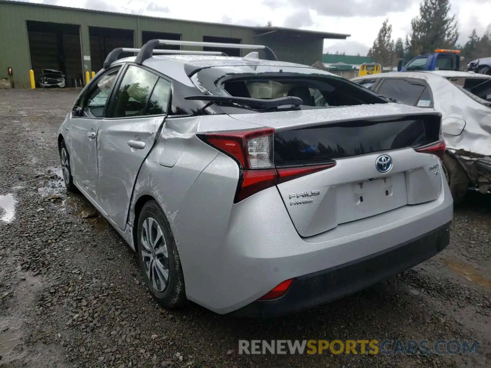 3 Photograph of a damaged car JTDL9RFU0K3001118 TOYOTA PRIUS 2019