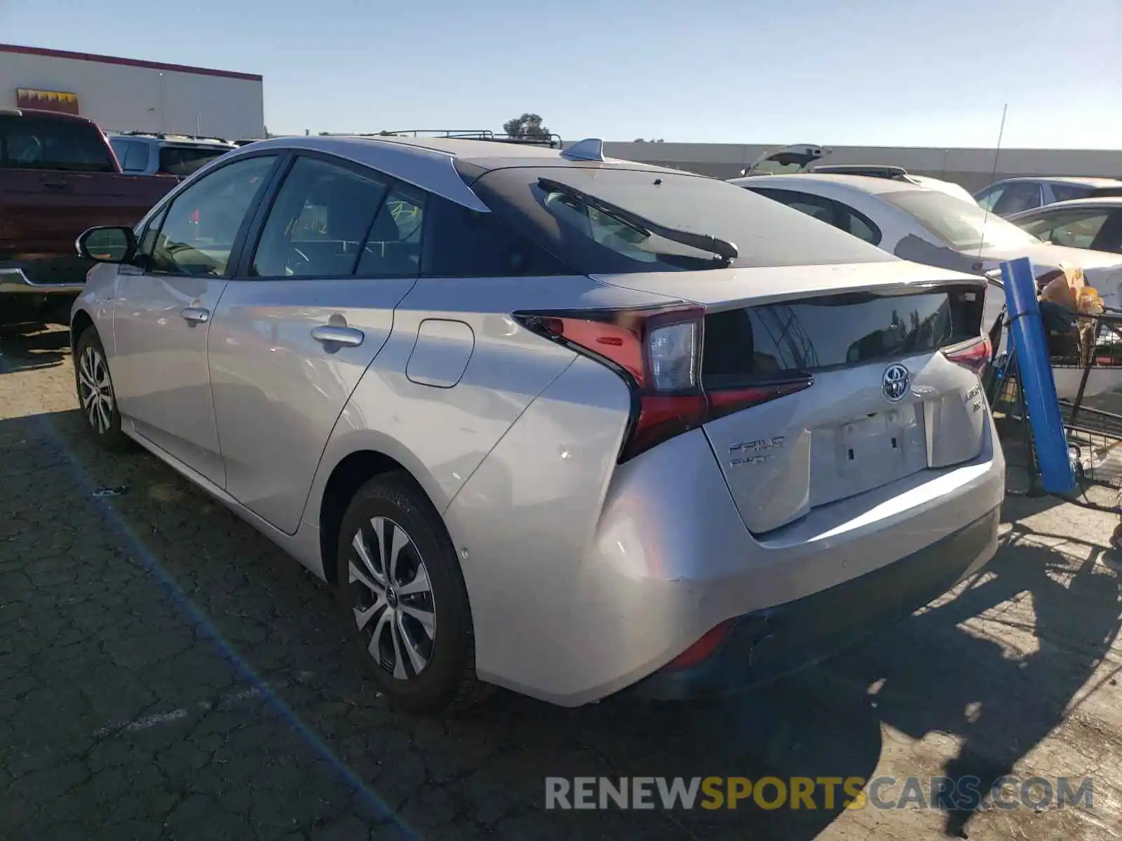 3 Photograph of a damaged car JTDL9RFU0K3004374 TOYOTA PRIUS 2019