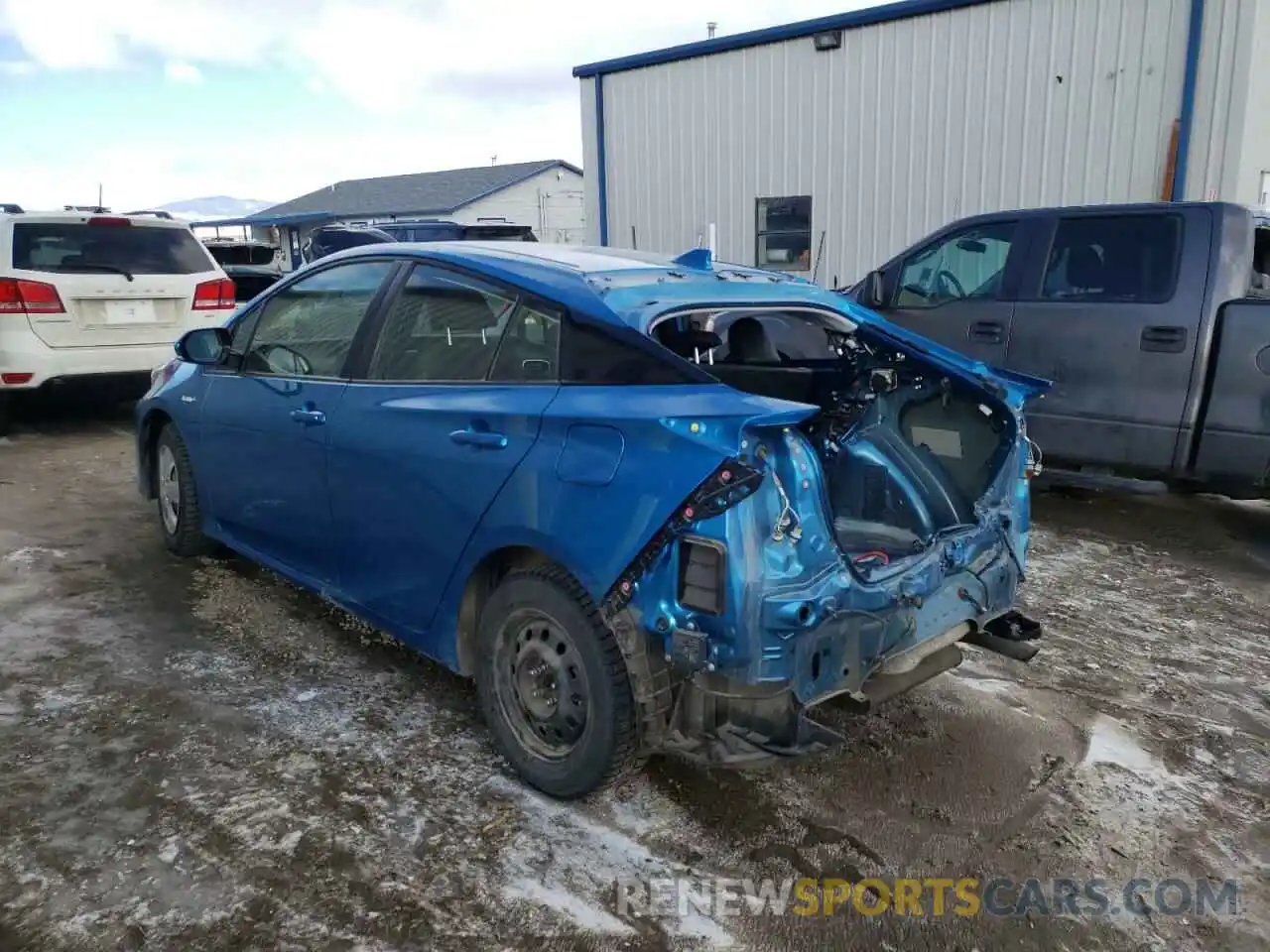 3 Photograph of a damaged car JTDL9RFU0K3006688 TOYOTA PRIUS 2019