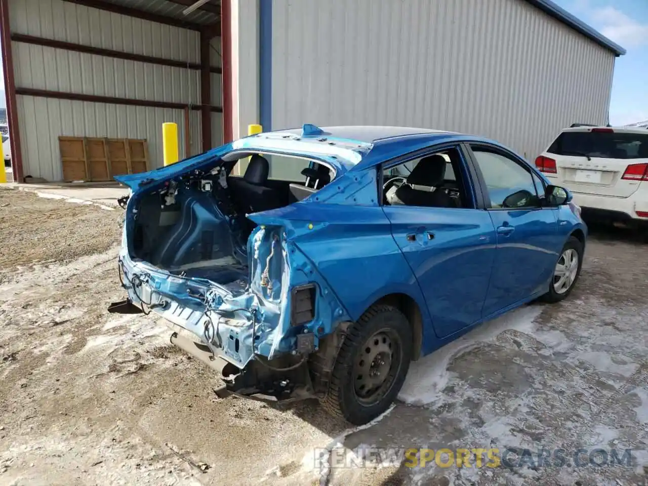 4 Photograph of a damaged car JTDL9RFU0K3006688 TOYOTA PRIUS 2019