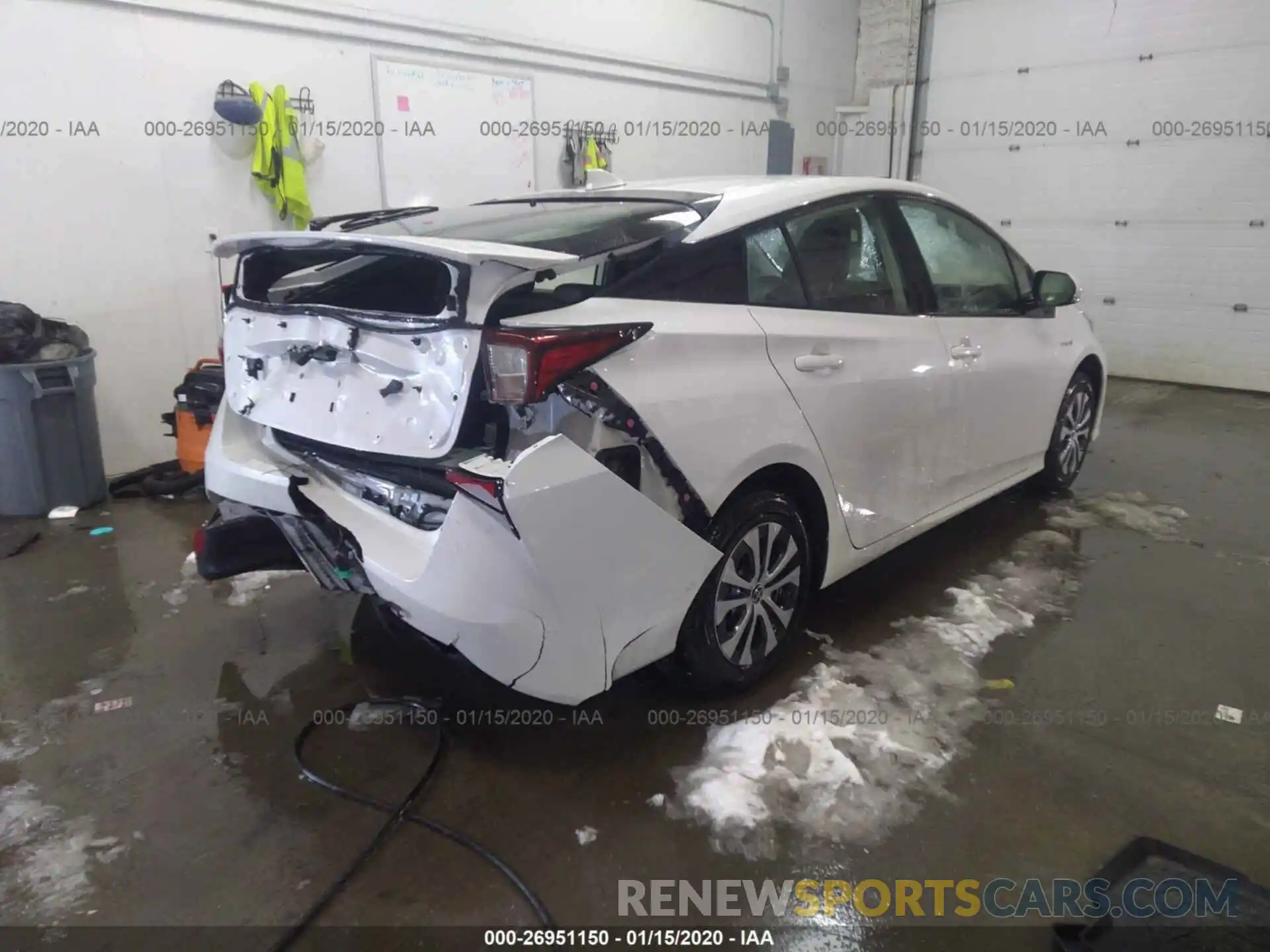 4 Photograph of a damaged car JTDL9RFU0K3009414 TOYOTA PRIUS 2019