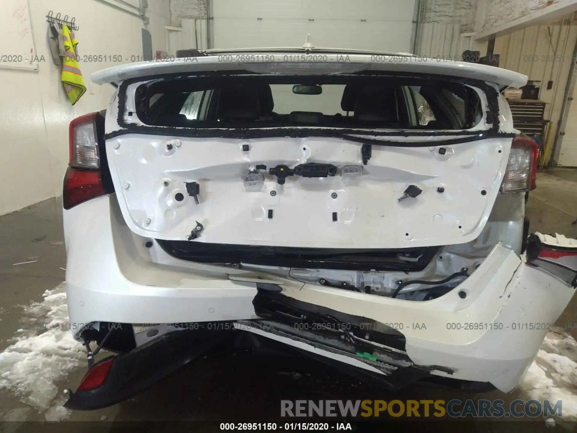 6 Photograph of a damaged car JTDL9RFU0K3009414 TOYOTA PRIUS 2019