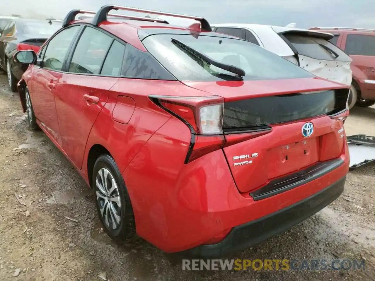 3 Photograph of a damaged car JTDL9RFU0K3010630 TOYOTA PRIUS 2019