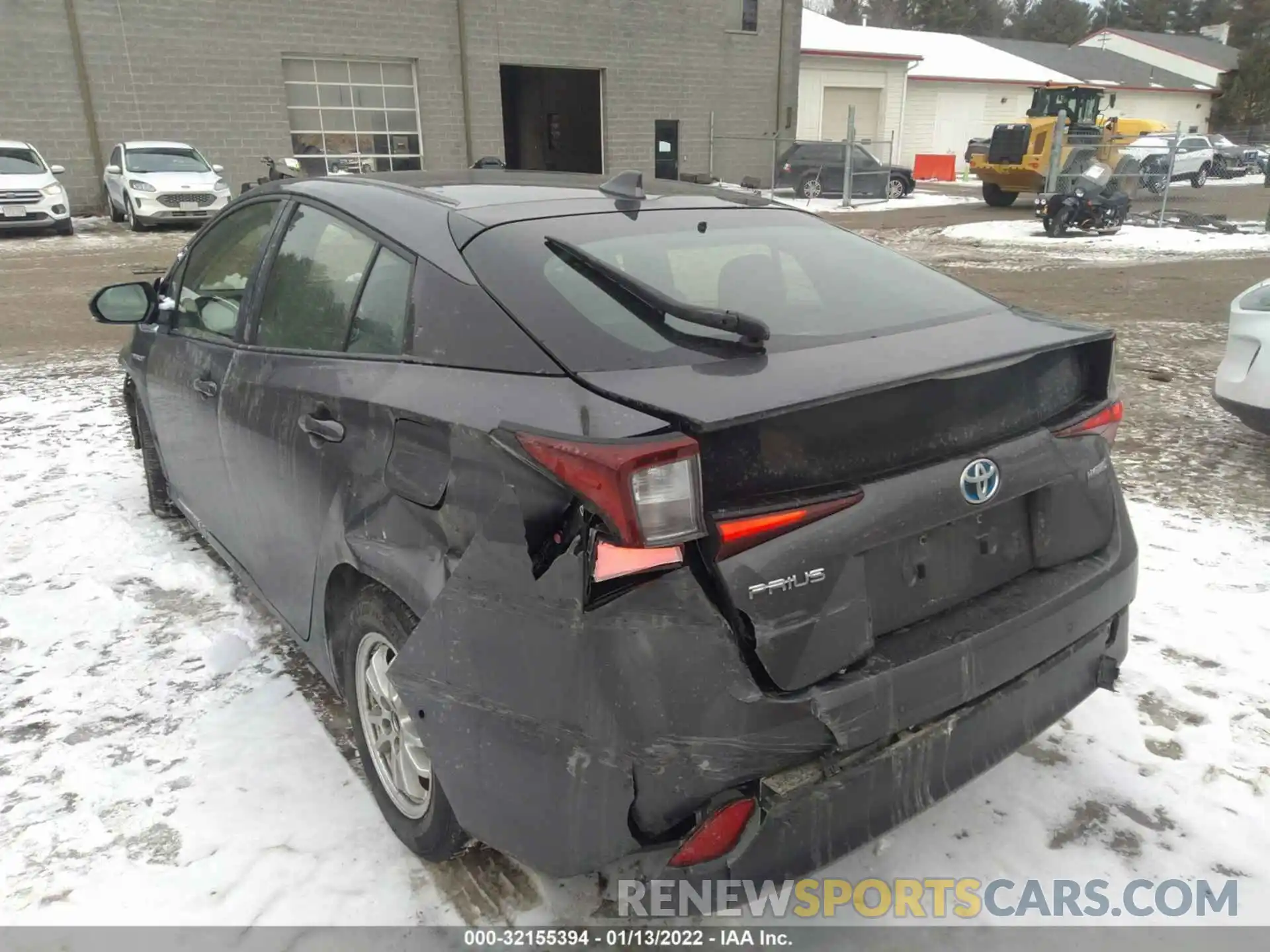 3 Photograph of a damaged car JTDL9RFU0K3012054 TOYOTA PRIUS 2019