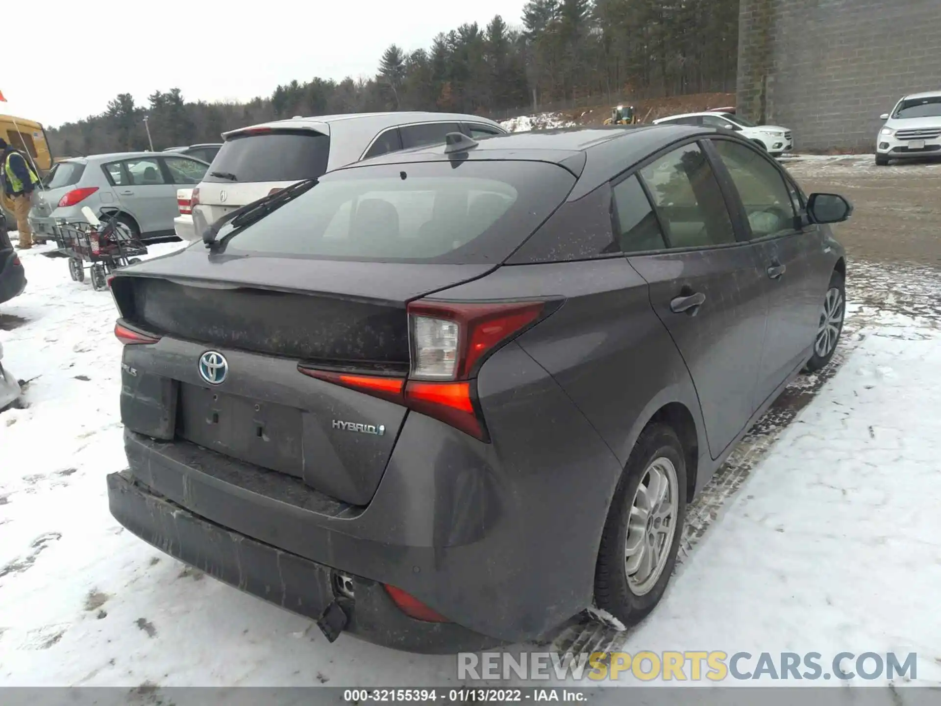 4 Photograph of a damaged car JTDL9RFU0K3012054 TOYOTA PRIUS 2019