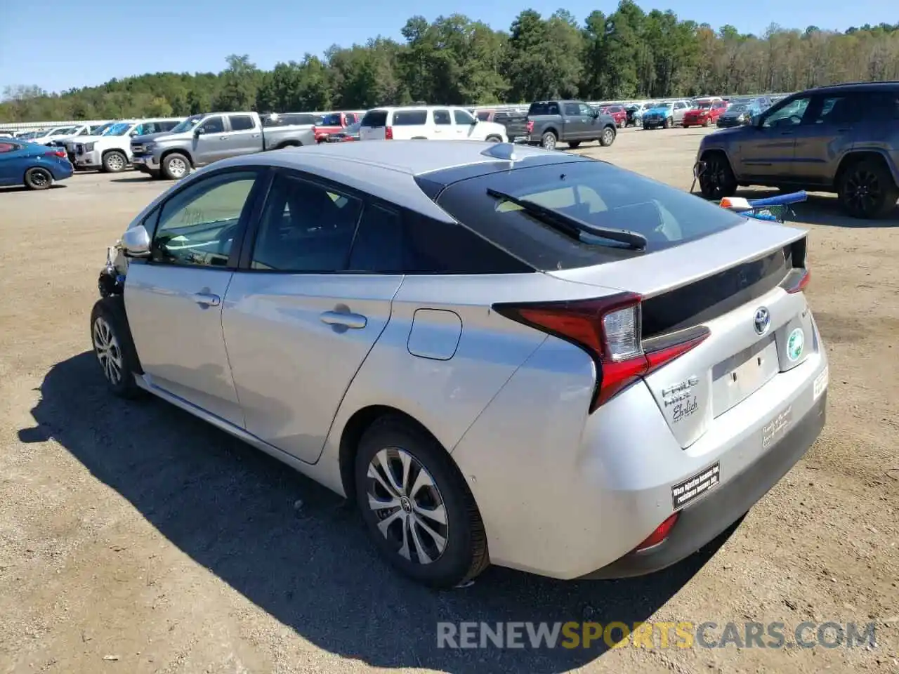 3 Photograph of a damaged car JTDL9RFU0K3012846 TOYOTA PRIUS 2019