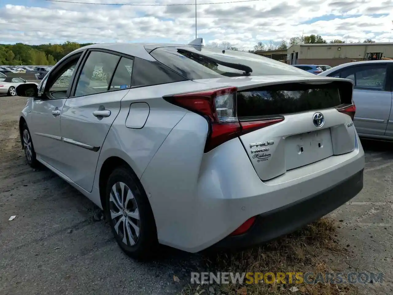 3 Photograph of a damaged car JTDL9RFU1K3001161 TOYOTA PRIUS 2019