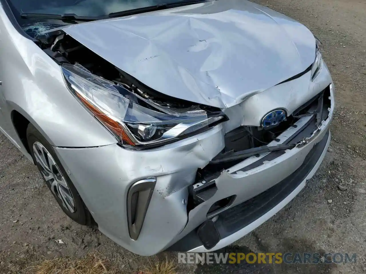 9 Photograph of a damaged car JTDL9RFU1K3001161 TOYOTA PRIUS 2019