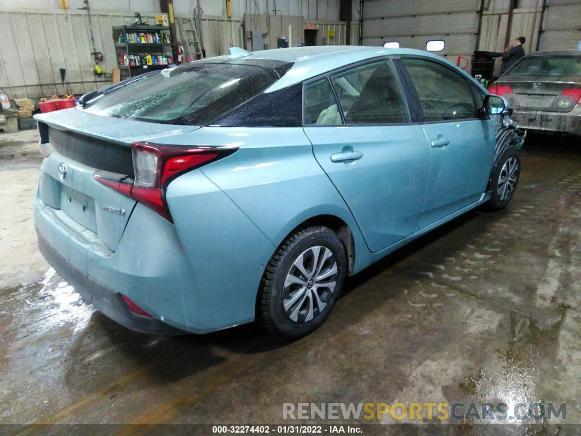 4 Photograph of a damaged car JTDL9RFU1K3001189 TOYOTA PRIUS 2019