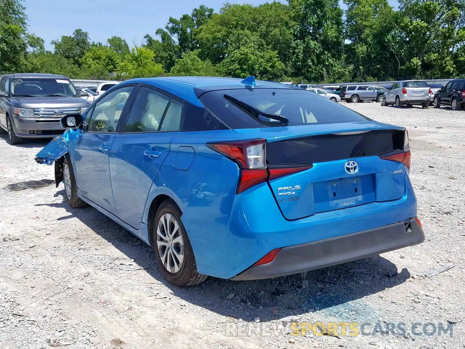 3 Photograph of a damaged car JTDL9RFU1K3001337 TOYOTA PRIUS 2019