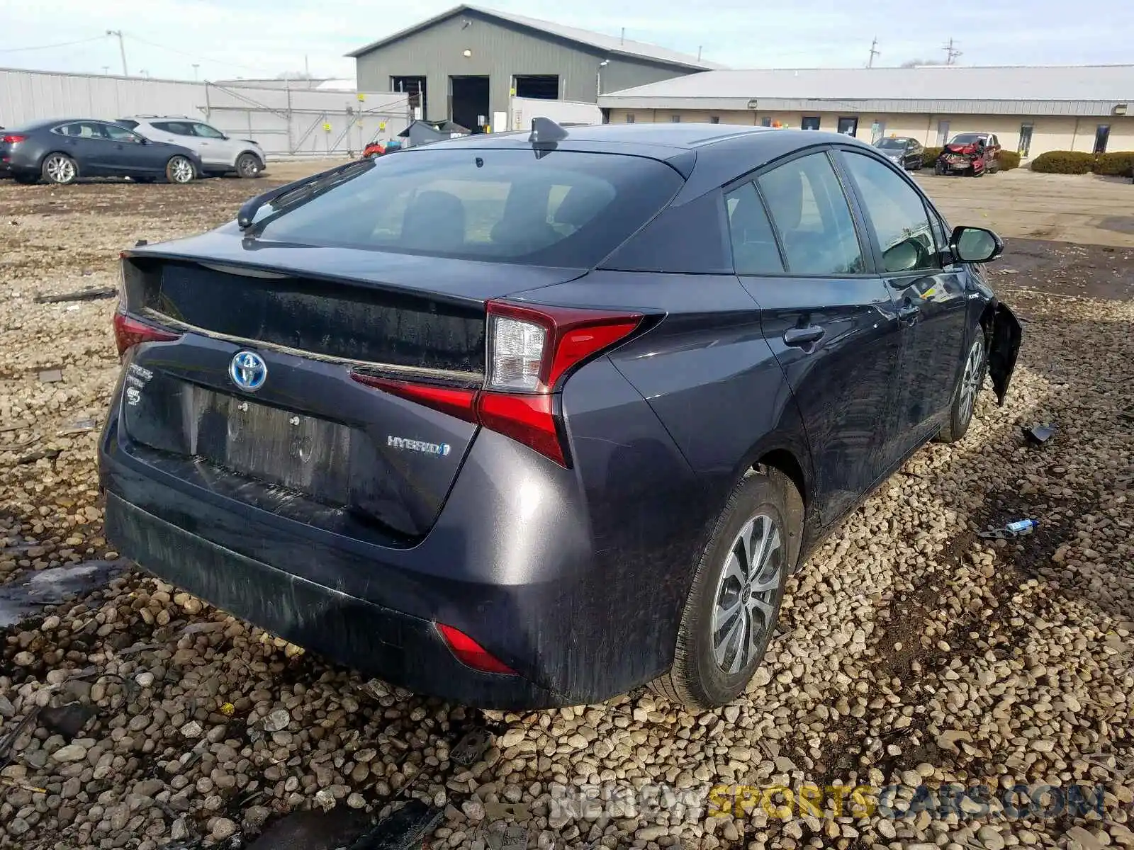 4 Photograph of a damaged car JTDL9RFU1K3001354 TOYOTA PRIUS 2019