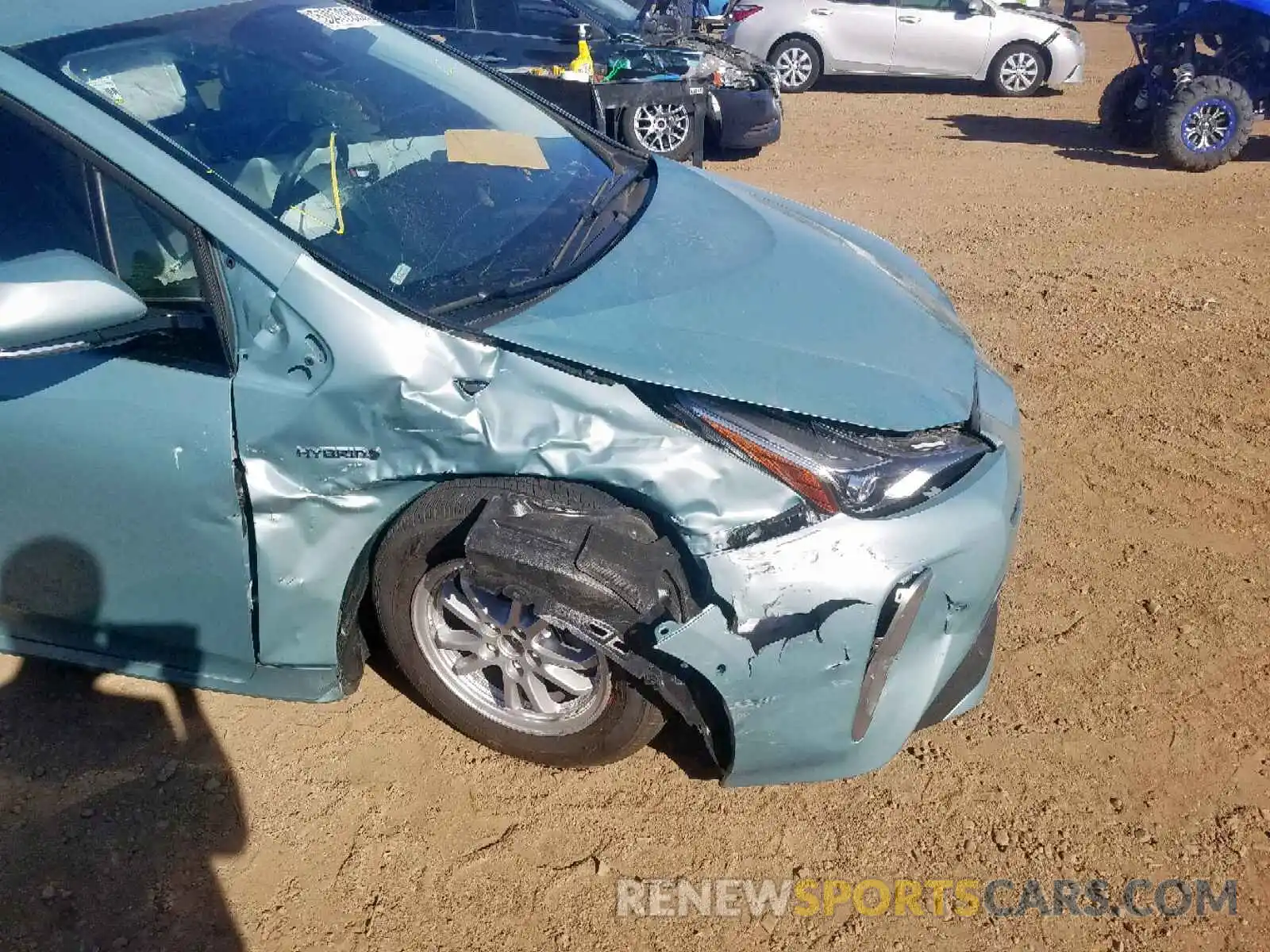 9 Photograph of a damaged car JTDL9RFU1K3003010 TOYOTA PRIUS 2019