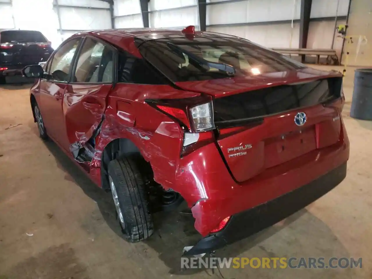 3 Photograph of a damaged car JTDL9RFU1K3003119 TOYOTA PRIUS 2019