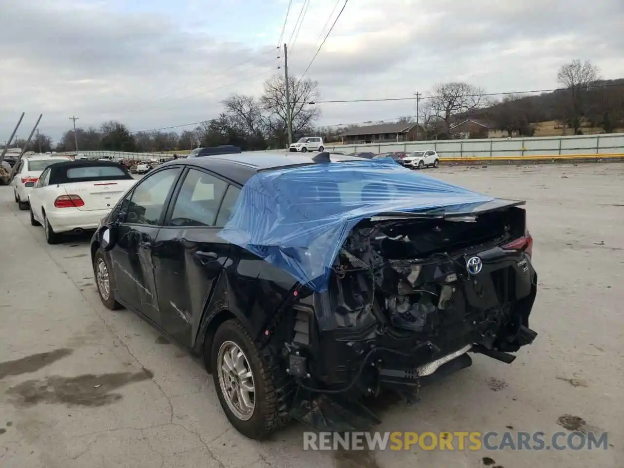 9 Photograph of a damaged car JTDL9RFU1K3003380 TOYOTA PRIUS 2019