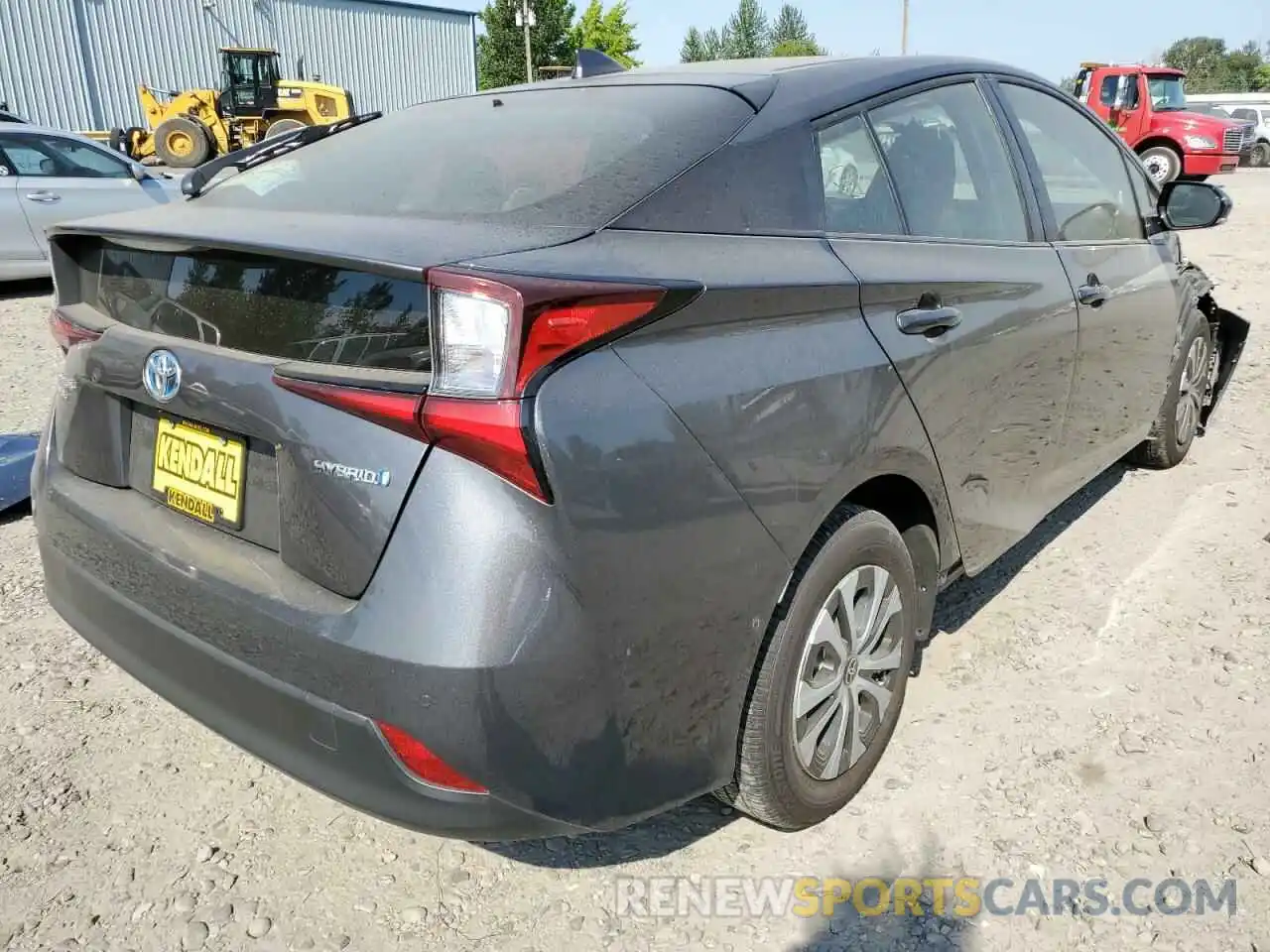 4 Фотография поврежденного автомобиля JTDL9RFU1K3003542 TOYOTA PRIUS 2019