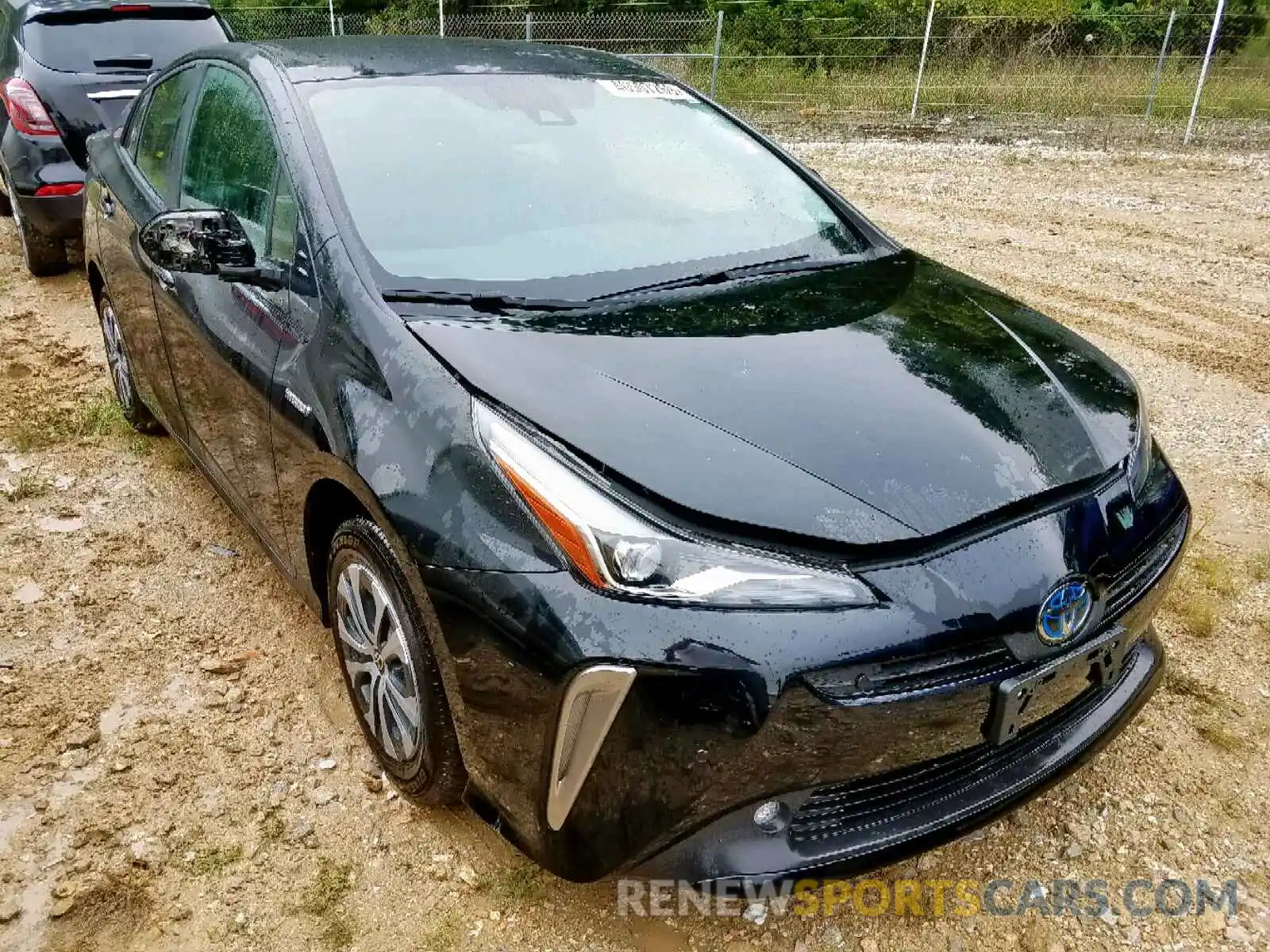 1 Photograph of a damaged car JTDL9RFU1K3003864 TOYOTA PRIUS 2019