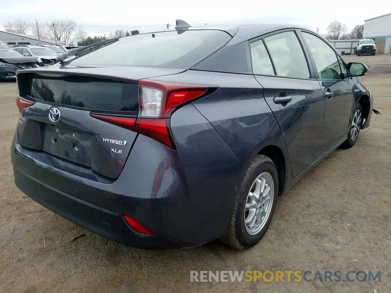 4 Photograph of a damaged car JTDL9RFU1K3004089 TOYOTA PRIUS 2019