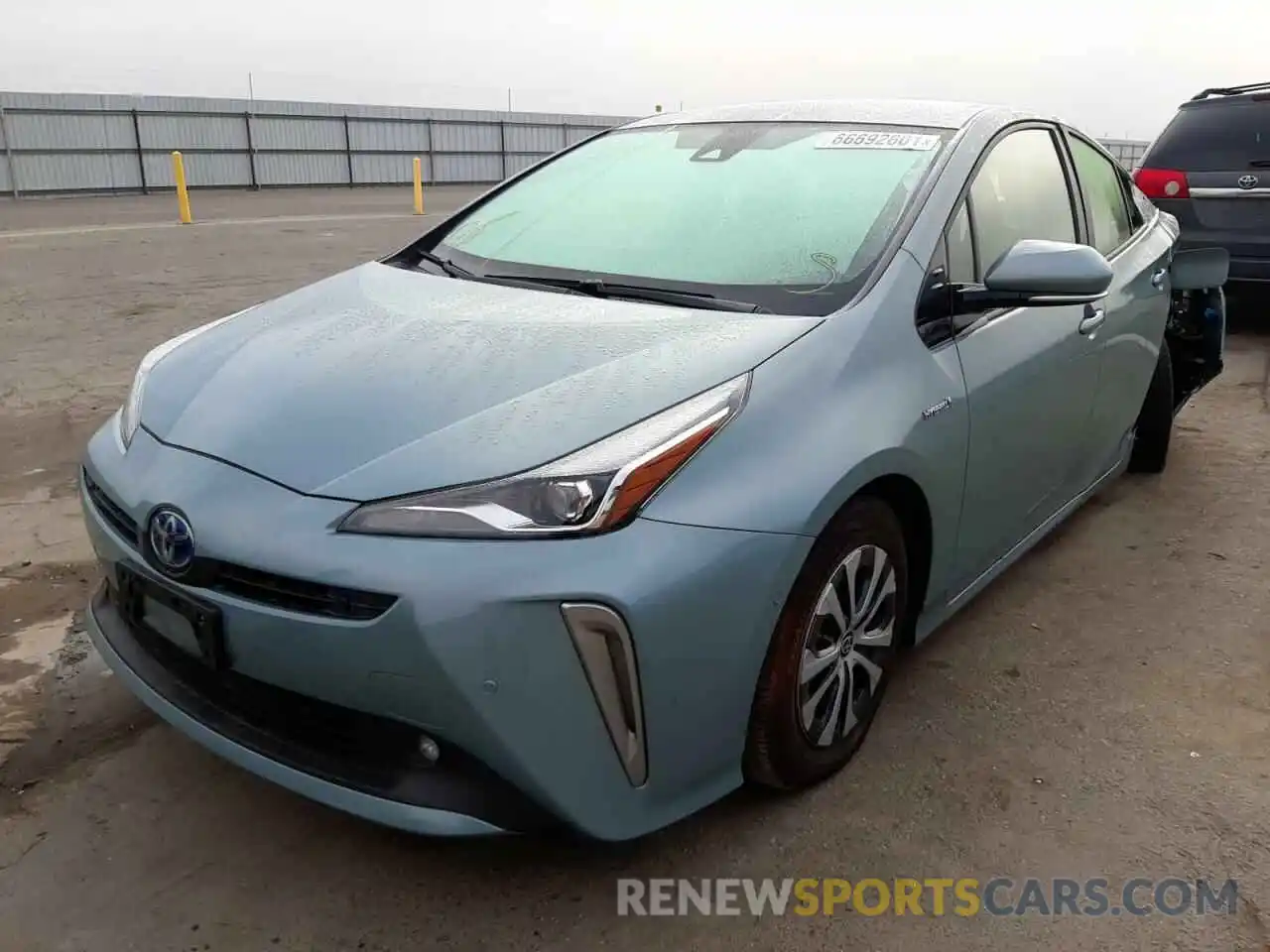 2 Photograph of a damaged car JTDL9RFU1K3005226 TOYOTA PRIUS 2019