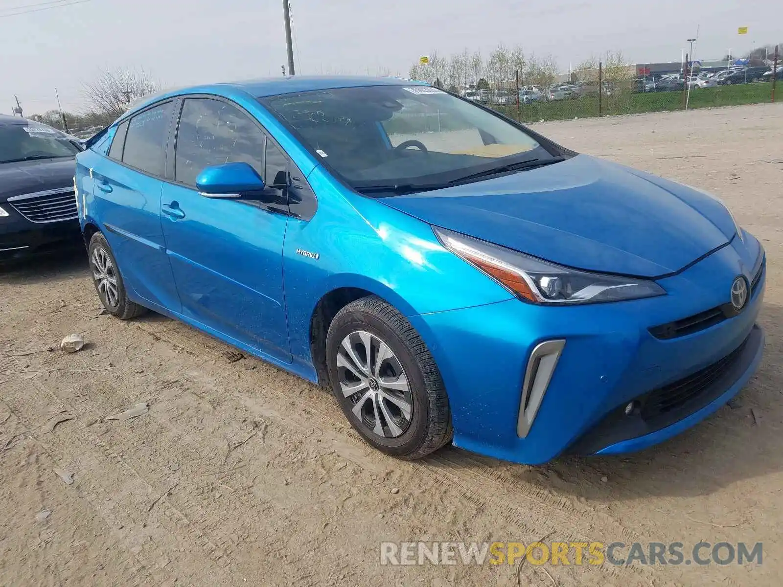 1 Photograph of a damaged car JTDL9RFU1K3005517 TOYOTA PRIUS 2019