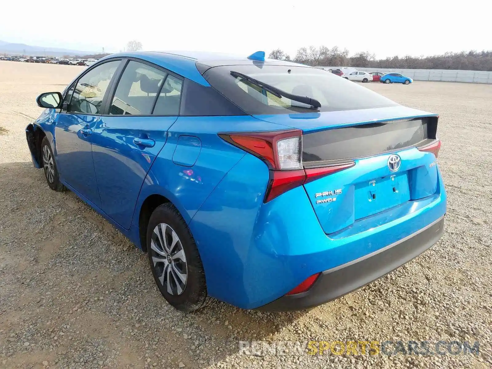 3 Фотография поврежденного автомобиля JTDL9RFU1K3006084 TOYOTA PRIUS 2019