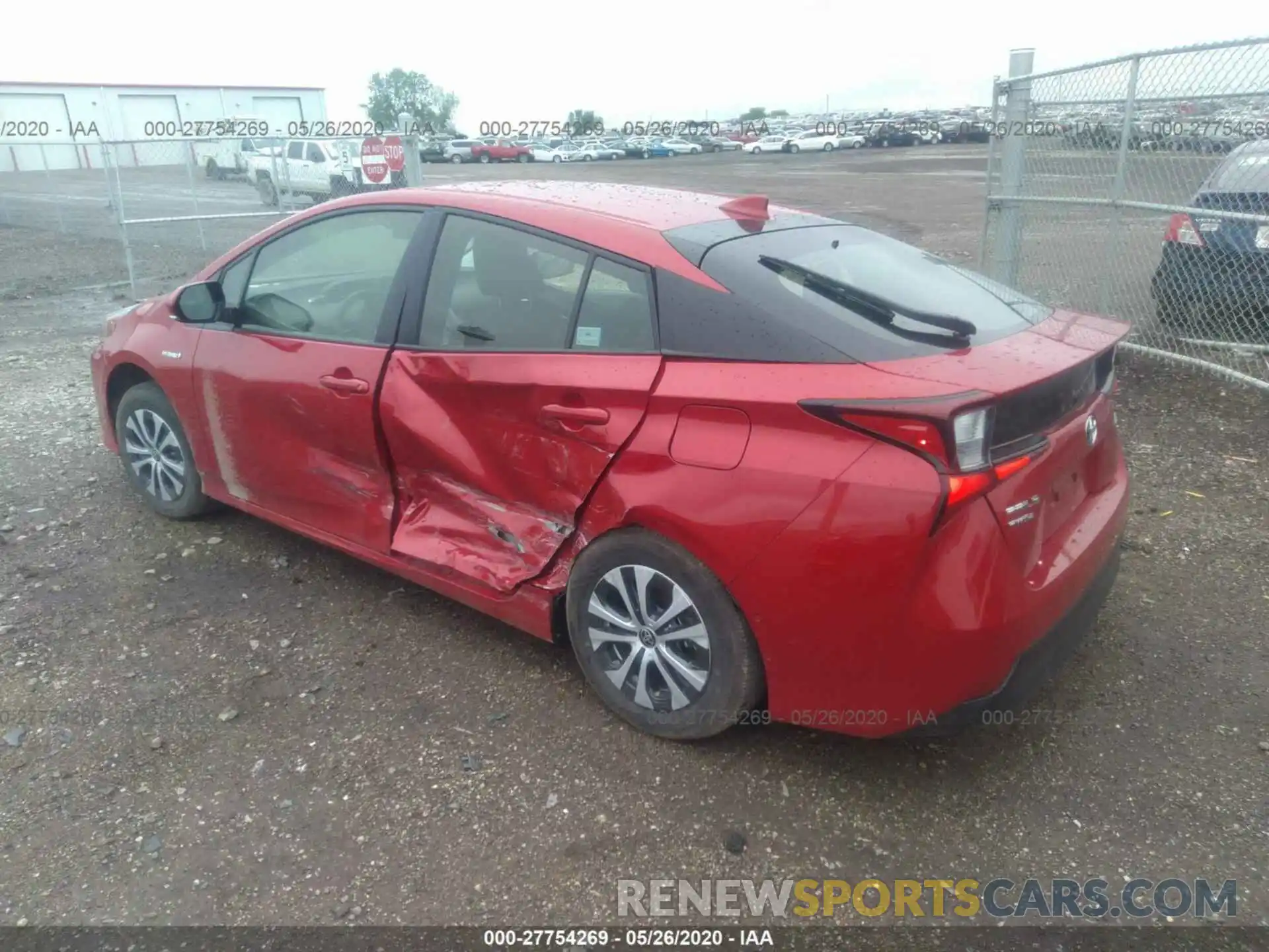 3 Photograph of a damaged car JTDL9RFU1K3008191 TOYOTA PRIUS 2019