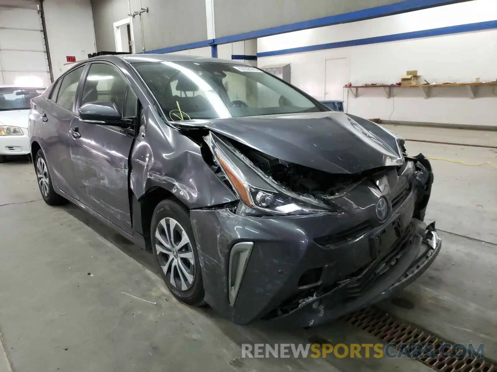 1 Photograph of a damaged car JTDL9RFU1K3011589 TOYOTA PRIUS 2019