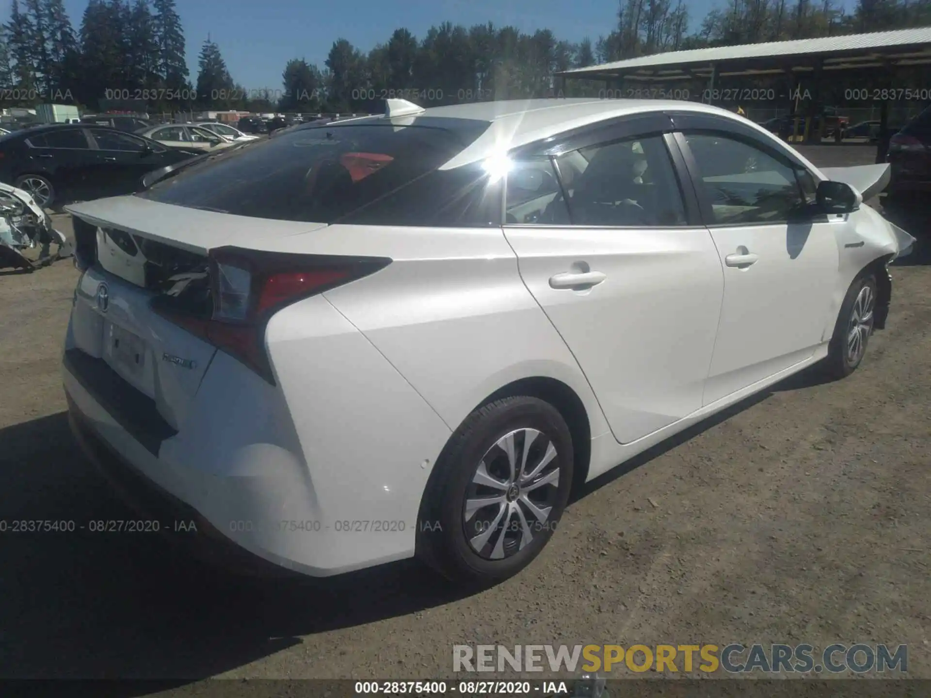 4 Photograph of a damaged car JTDL9RFU1K3011639 TOYOTA PRIUS 2019