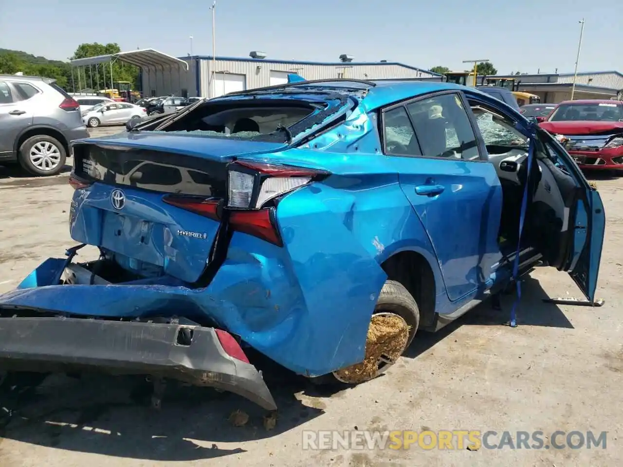 4 Photograph of a damaged car JTDL9RFU1K3012399 TOYOTA PRIUS 2019