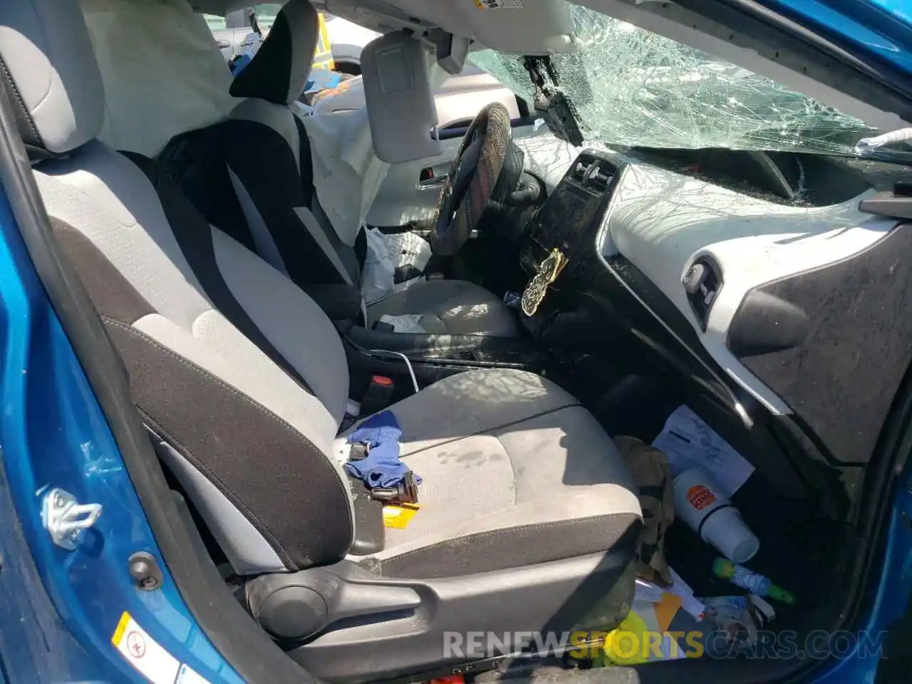 5 Photograph of a damaged car JTDL9RFU1K3012399 TOYOTA PRIUS 2019