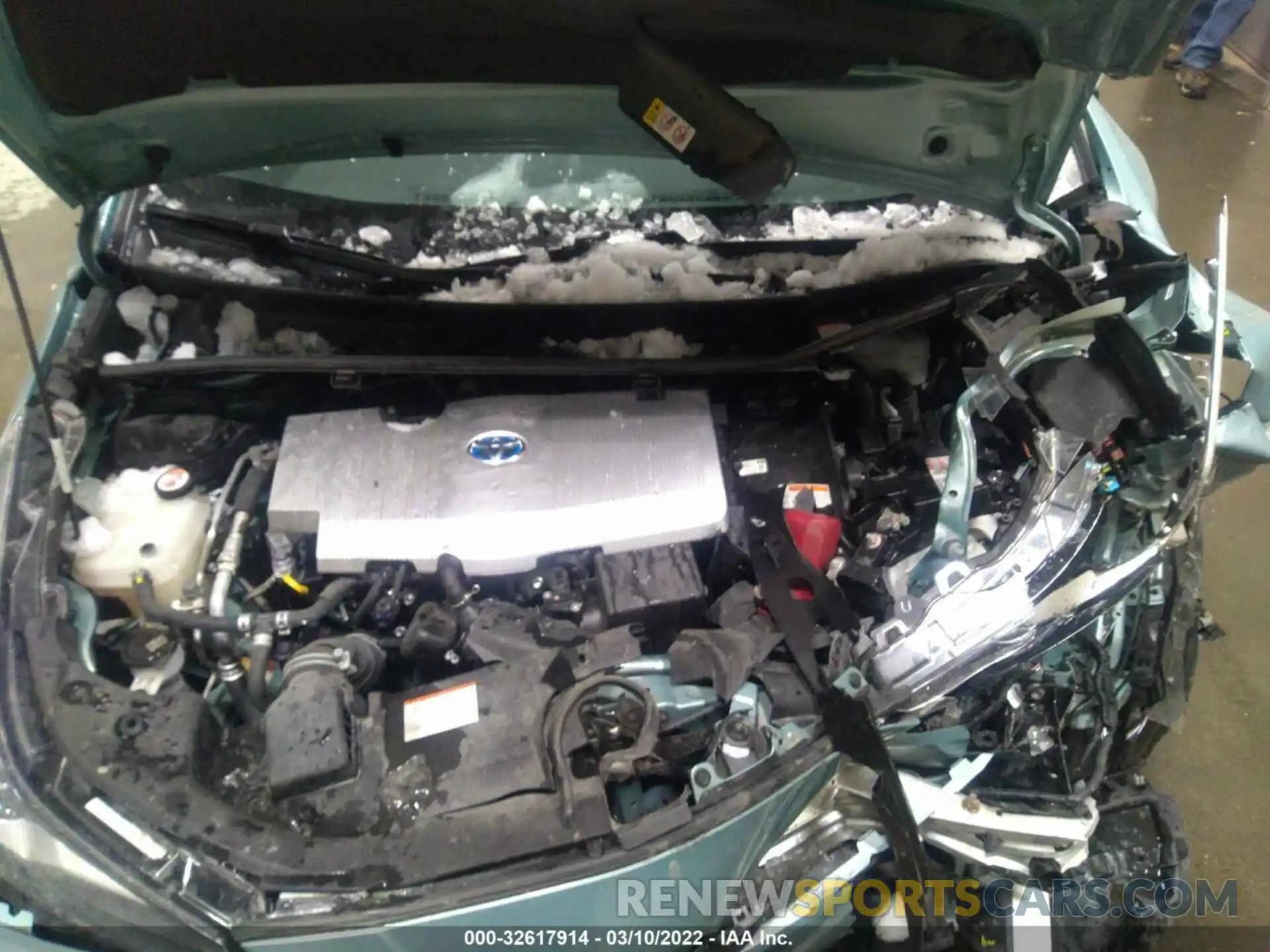 10 Photograph of a damaged car JTDL9RFU1K3012502 TOYOTA PRIUS 2019