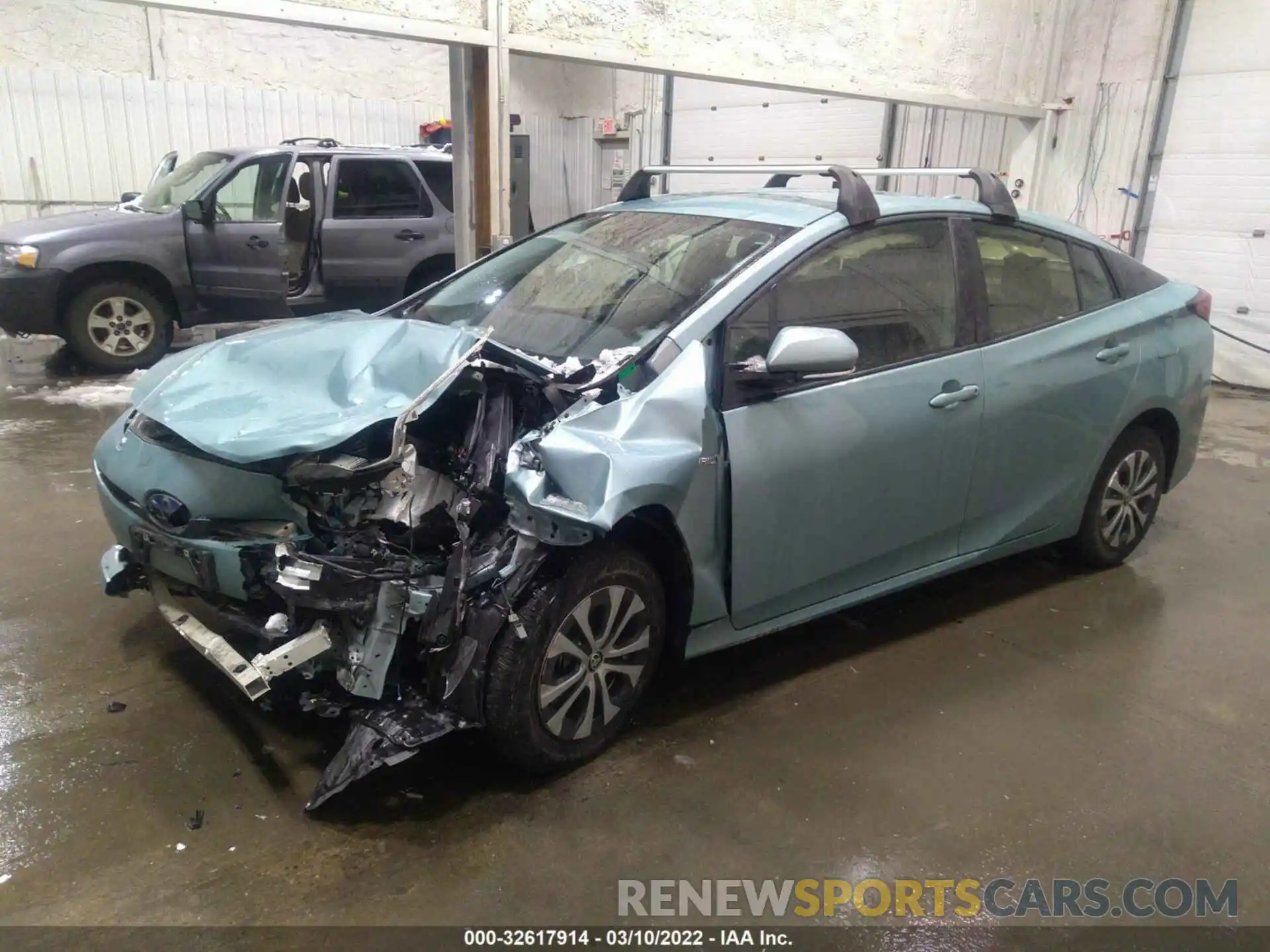 2 Photograph of a damaged car JTDL9RFU1K3012502 TOYOTA PRIUS 2019