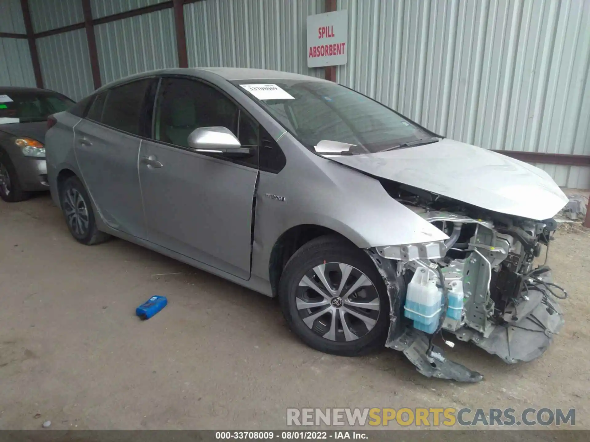 1 Photograph of a damaged car JTDL9RFU2K3002271 TOYOTA PRIUS 2019