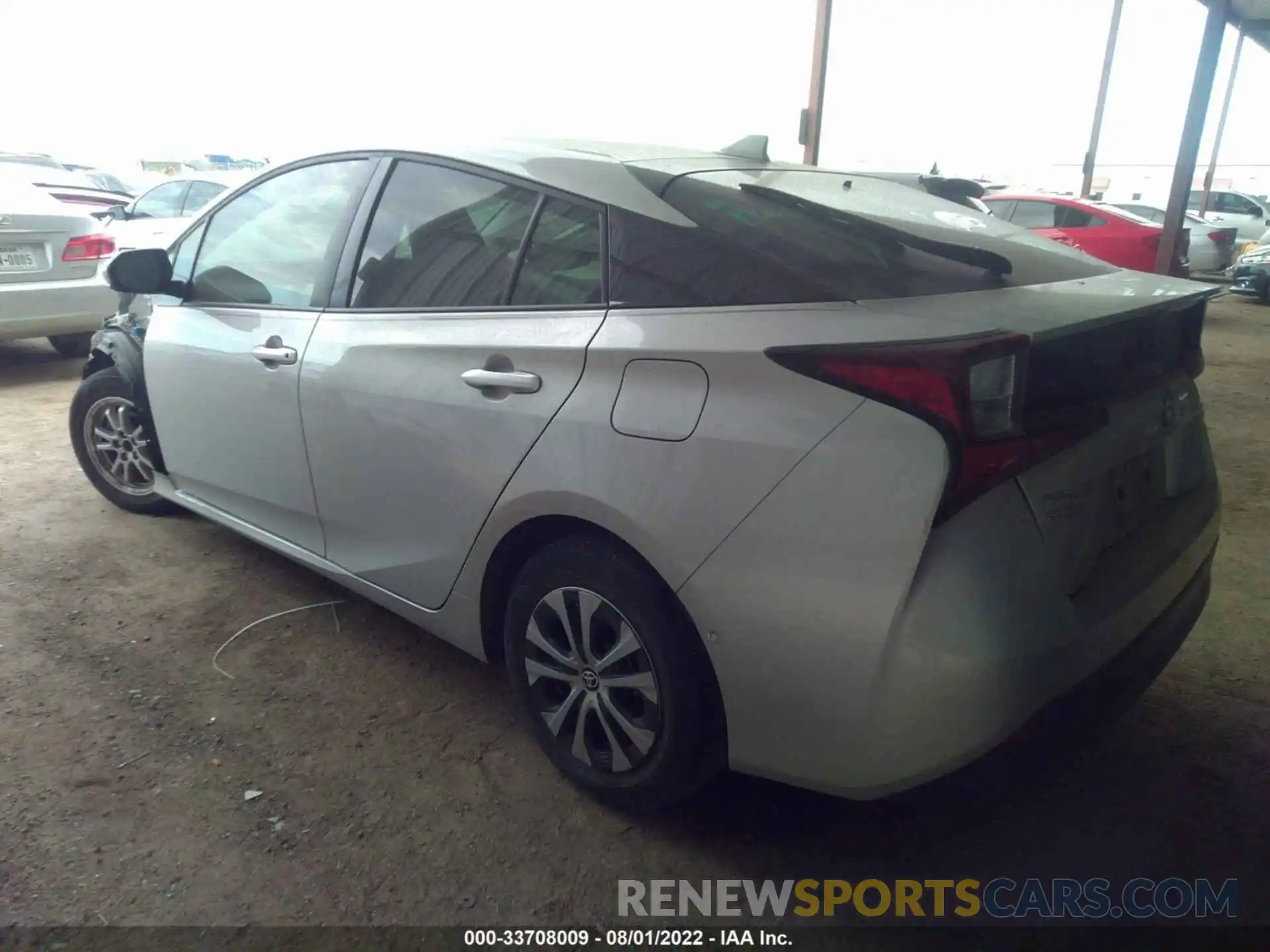 3 Photograph of a damaged car JTDL9RFU2K3002271 TOYOTA PRIUS 2019