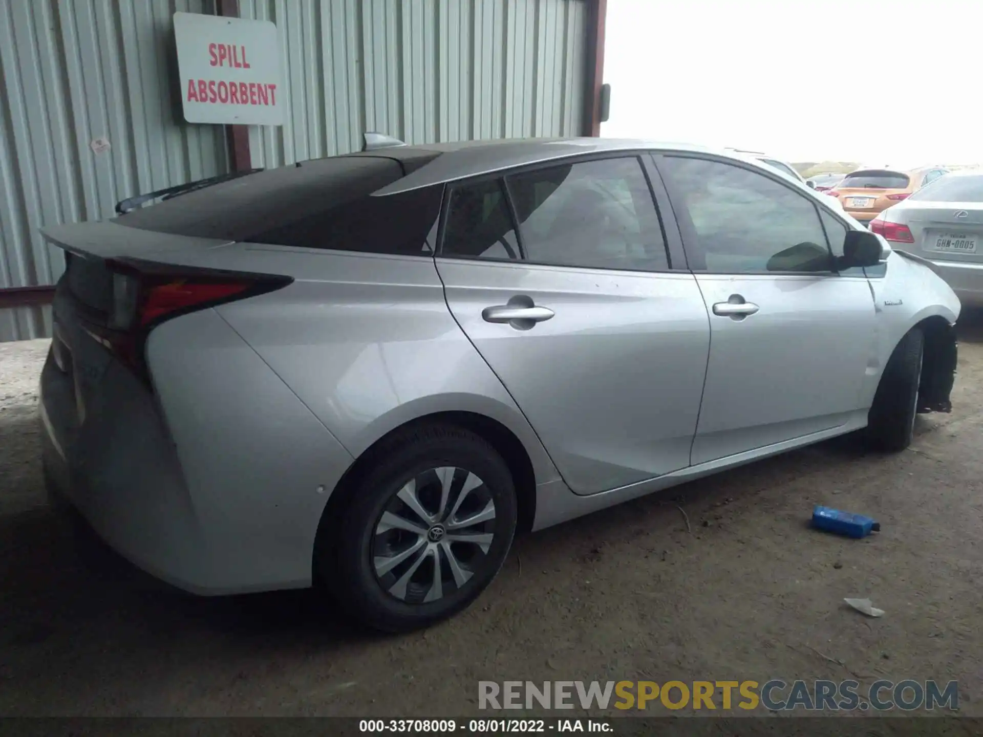 4 Photograph of a damaged car JTDL9RFU2K3002271 TOYOTA PRIUS 2019