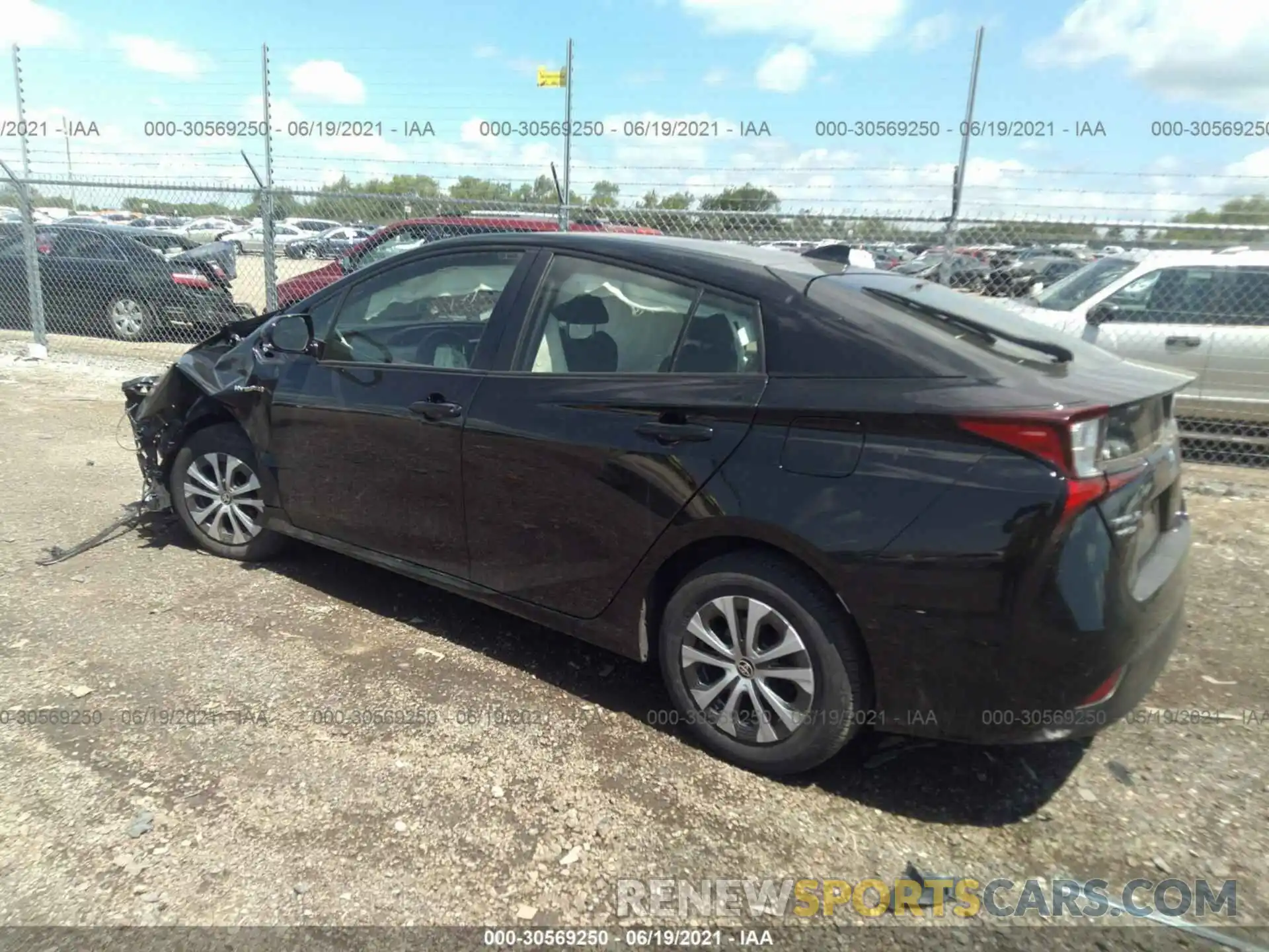 3 Photograph of a damaged car JTDL9RFU2K3002464 TOYOTA PRIUS 2019