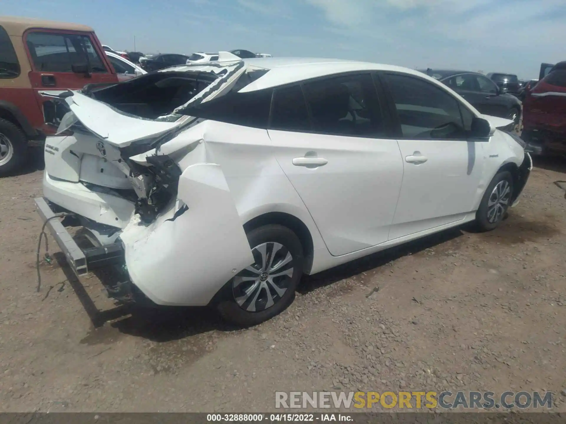 4 Photograph of a damaged car JTDL9RFU2K3003792 TOYOTA PRIUS 2019