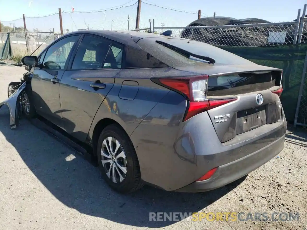 3 Photograph of a damaged car JTDL9RFU2K3004232 TOYOTA PRIUS 2019