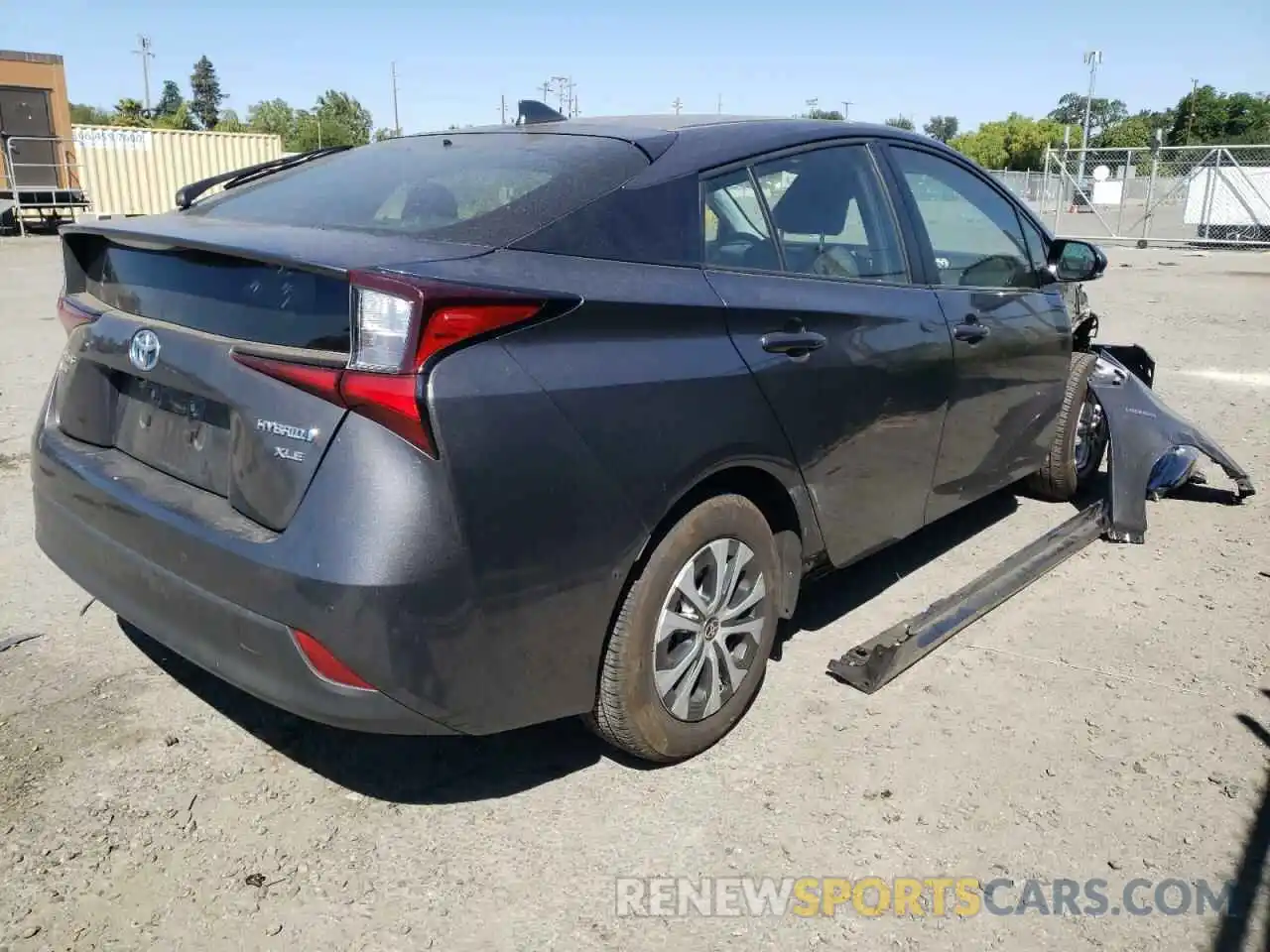 4 Photograph of a damaged car JTDL9RFU2K3004232 TOYOTA PRIUS 2019