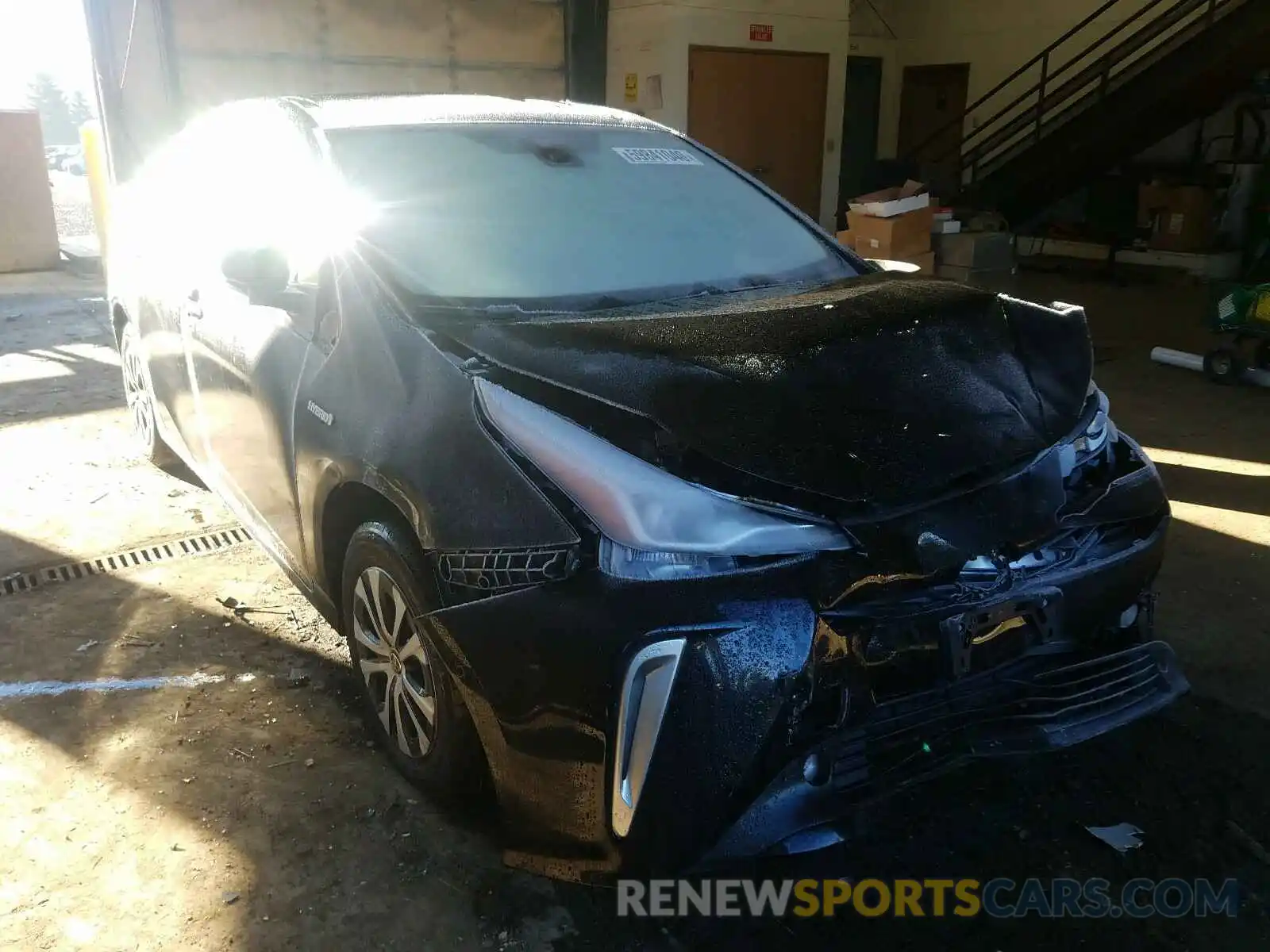 1 Photograph of a damaged car JTDL9RFU2K3006188 TOYOTA PRIUS 2019