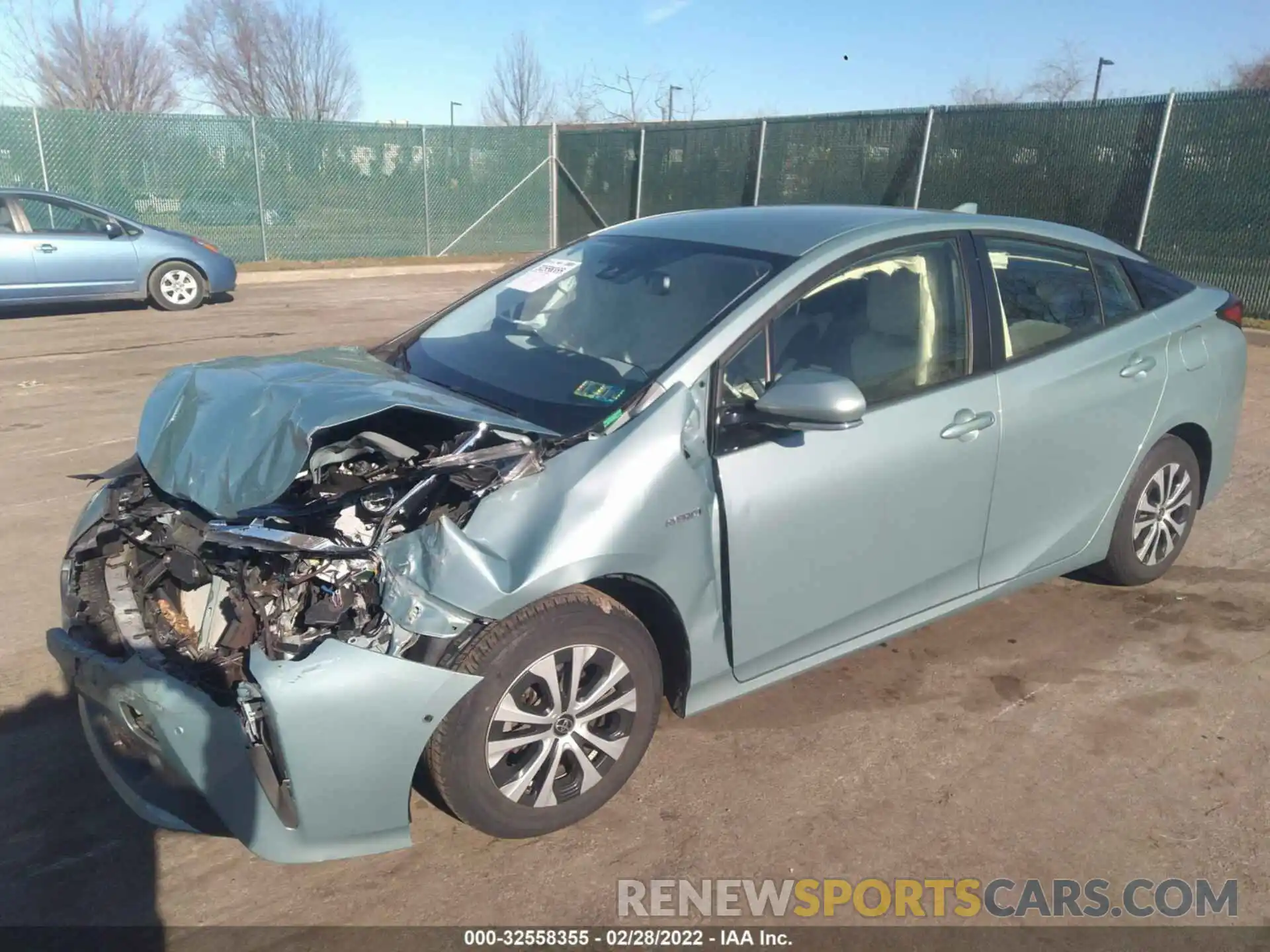 2 Photograph of a damaged car JTDL9RFU2K3009169 TOYOTA PRIUS 2019