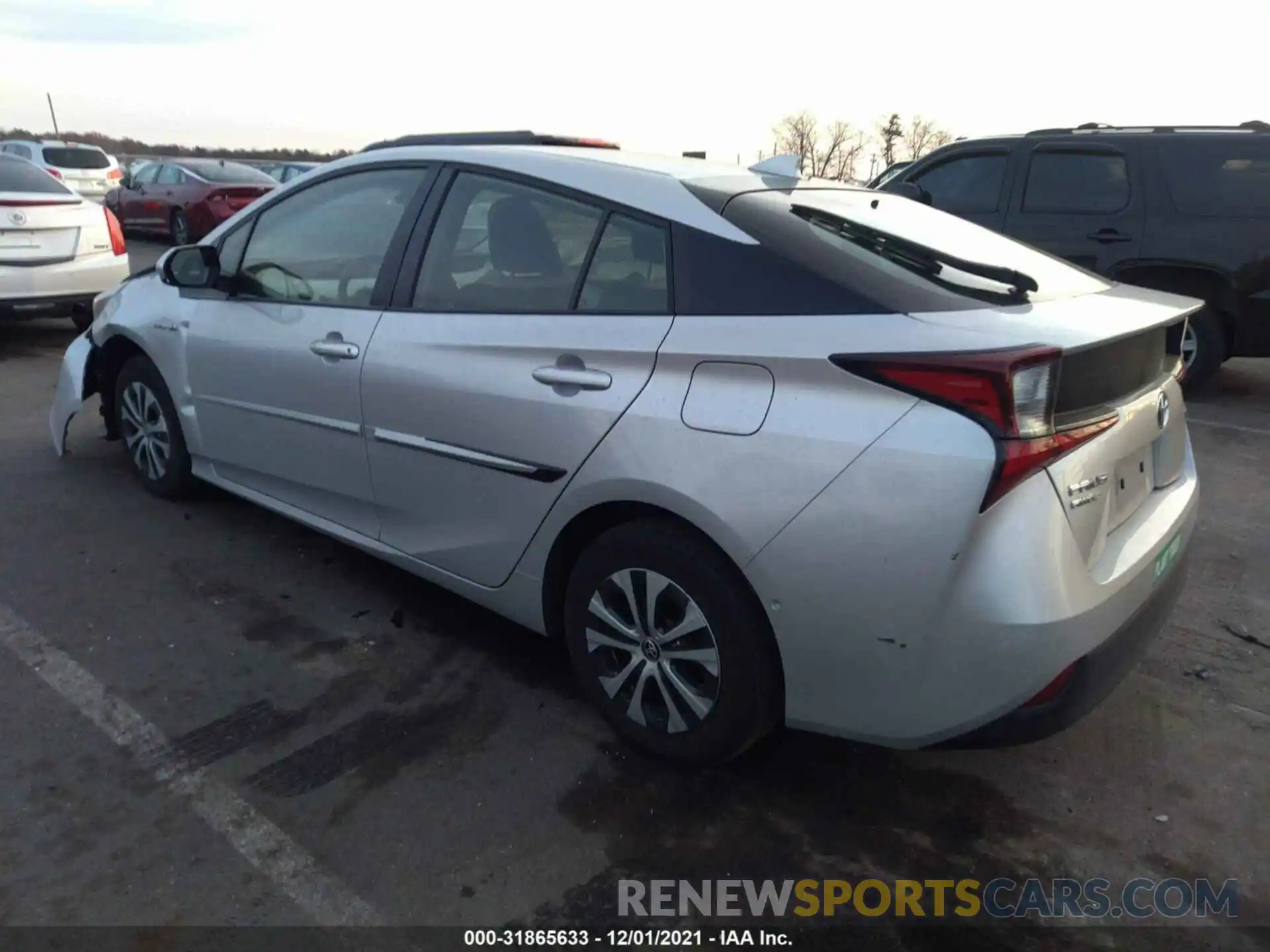 3 Photograph of a damaged car JTDL9RFU2K3010984 TOYOTA PRIUS 2019