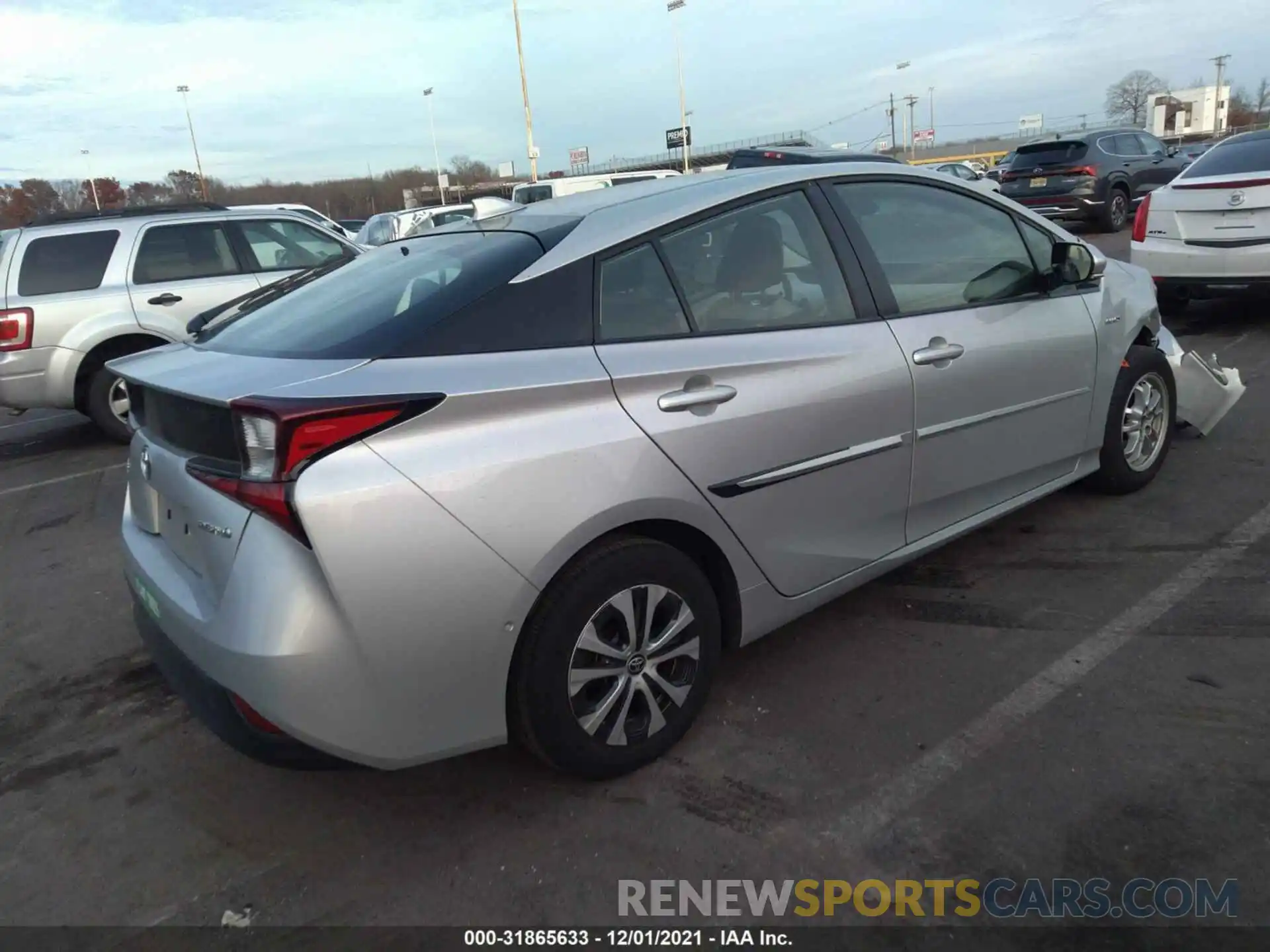 4 Photograph of a damaged car JTDL9RFU2K3010984 TOYOTA PRIUS 2019