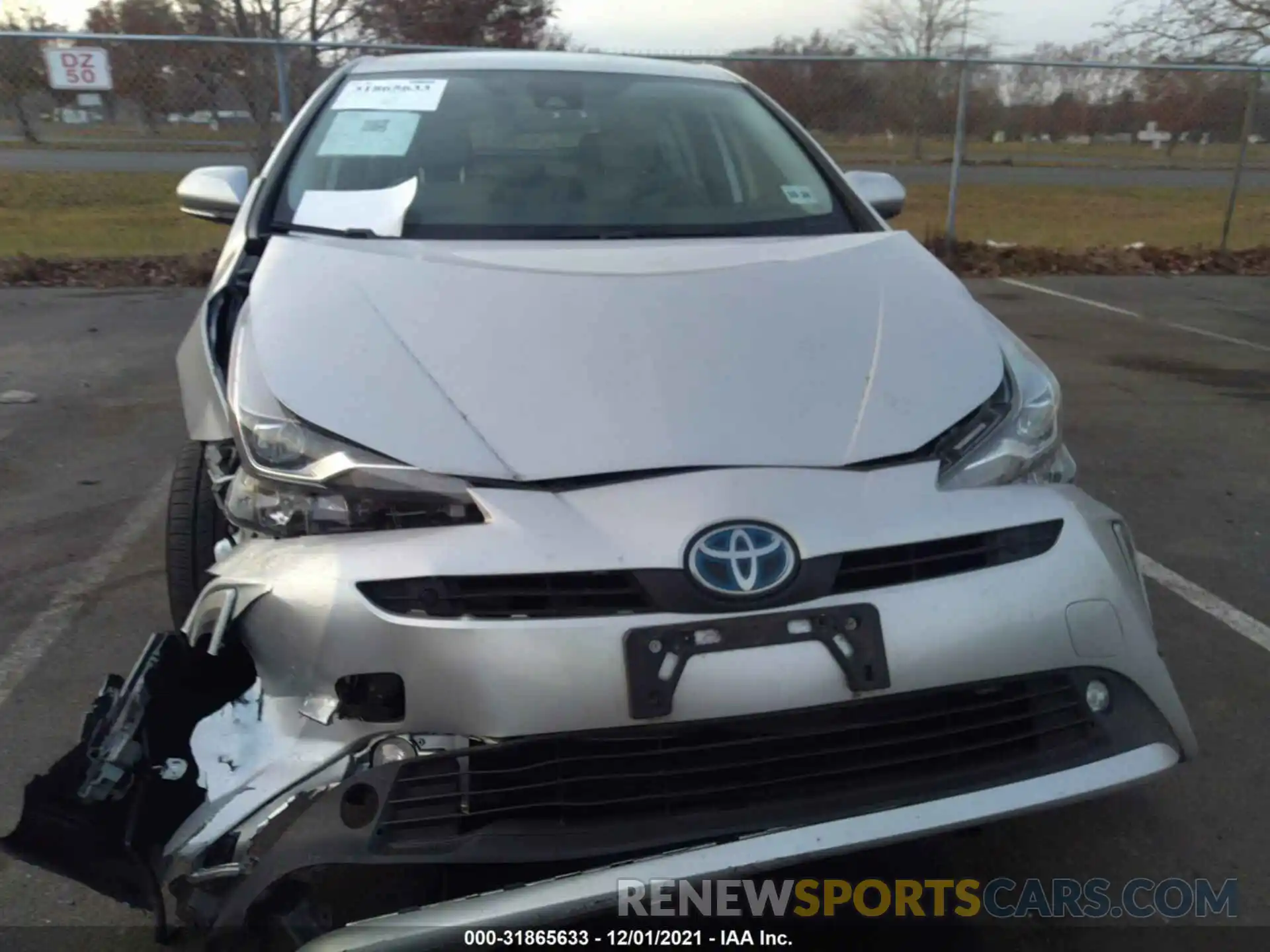 6 Photograph of a damaged car JTDL9RFU2K3010984 TOYOTA PRIUS 2019