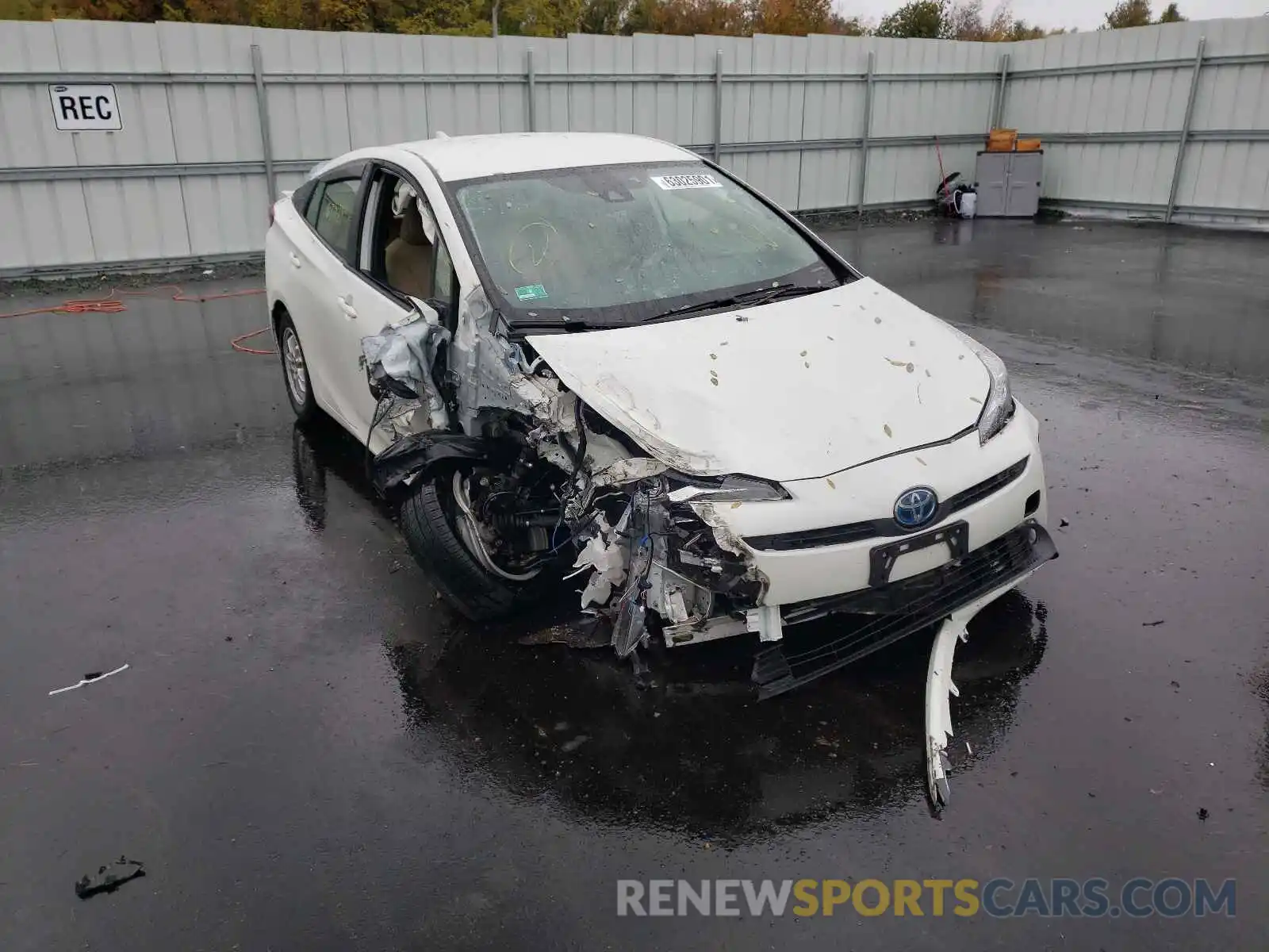 1 Photograph of a damaged car JTDL9RFU2K3012010 TOYOTA PRIUS 2019