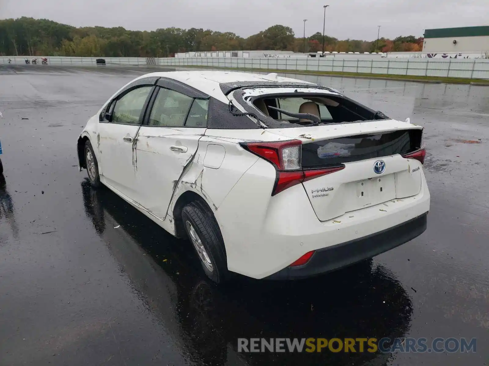 3 Photograph of a damaged car JTDL9RFU2K3012010 TOYOTA PRIUS 2019