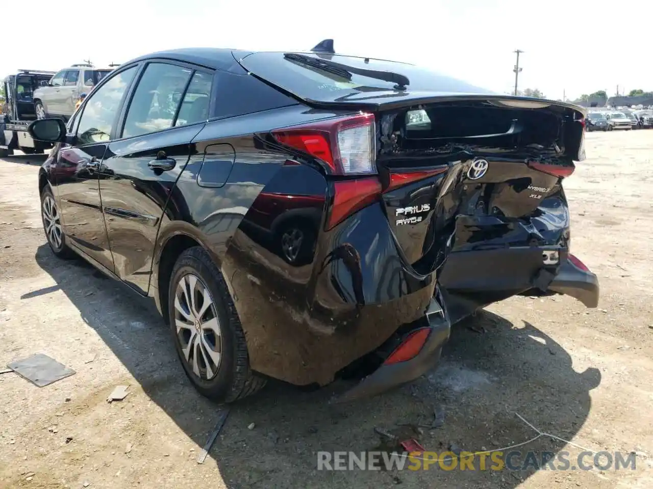 3 Photograph of a damaged car JTDL9RFU2K3012539 TOYOTA PRIUS 2019